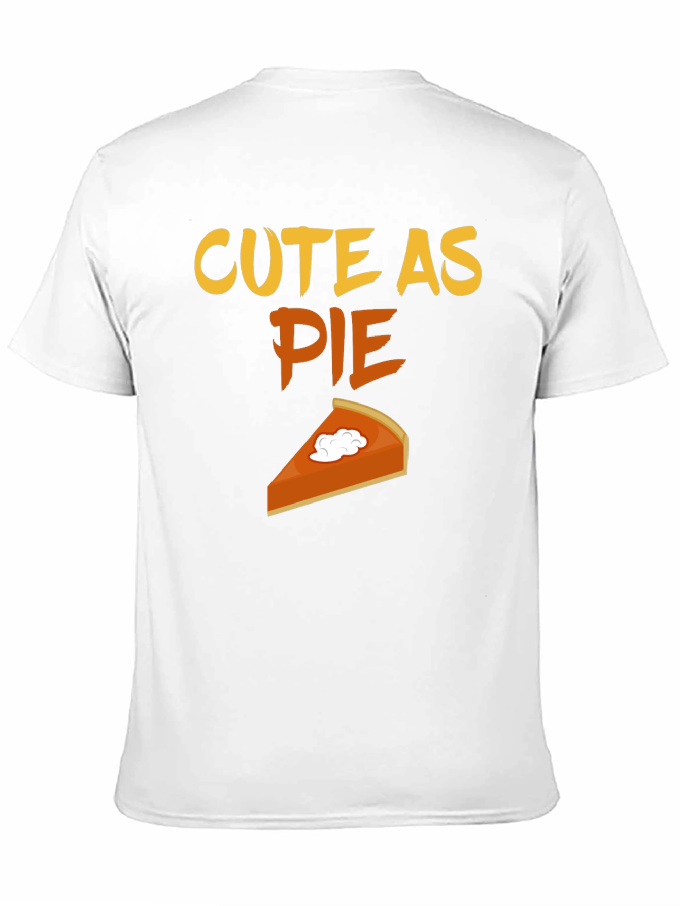 Black Cute As Pie Funny Thanksgiving T-Shirt view 11