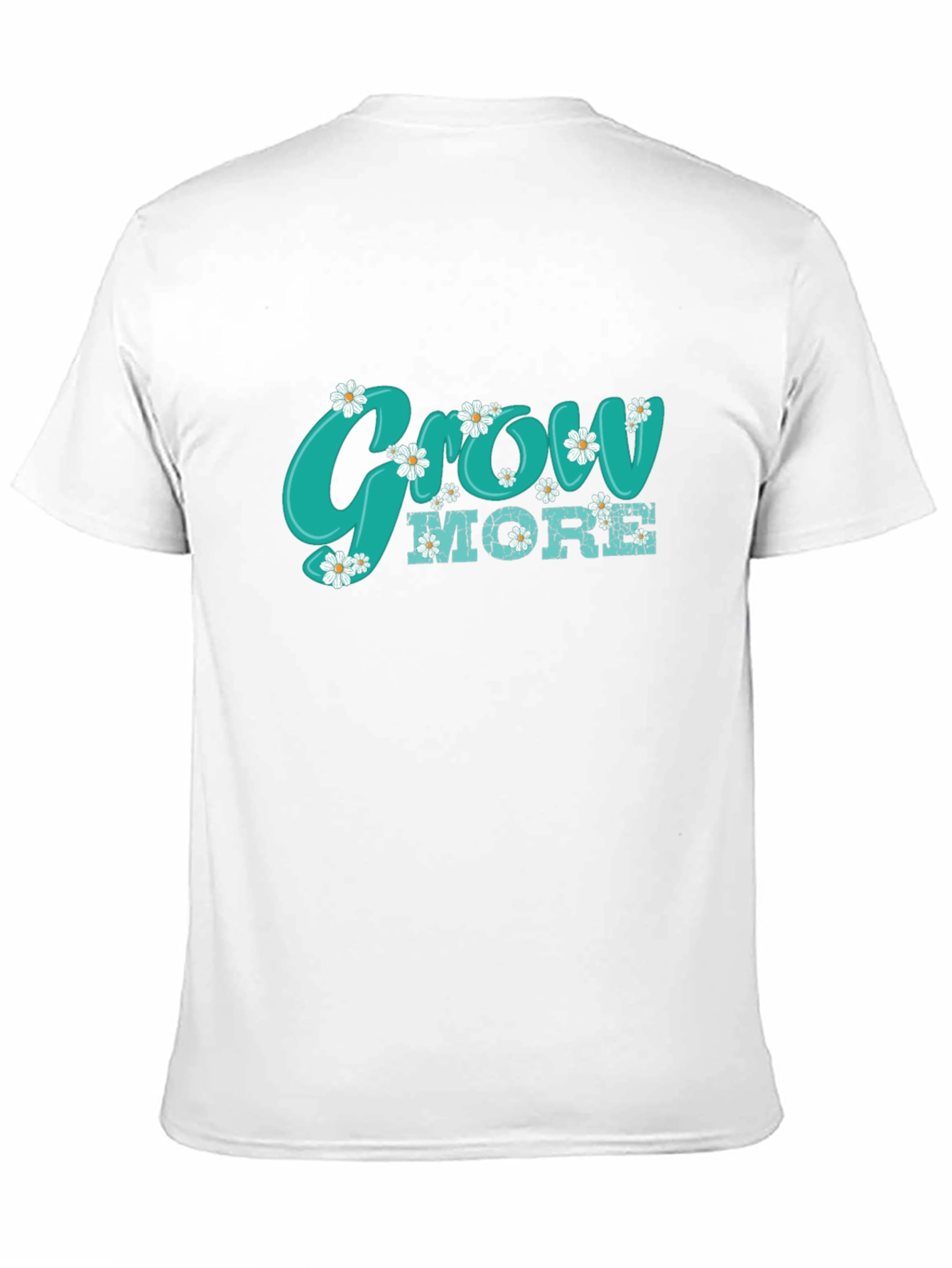 Black Grow More Floral T-Shirt - Black view 11