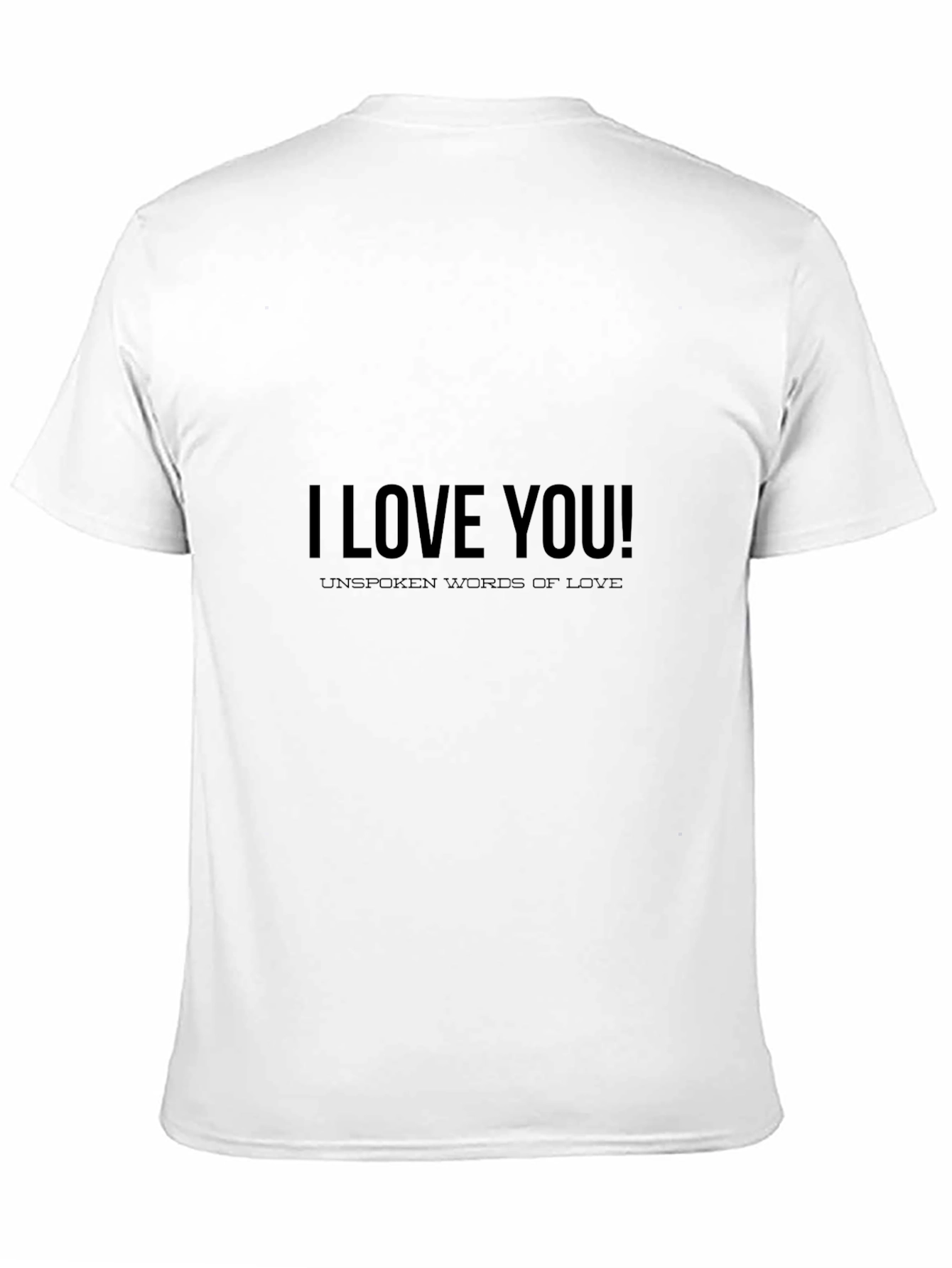 Black I Love You Graphic Tee - Unspoken Words view 11