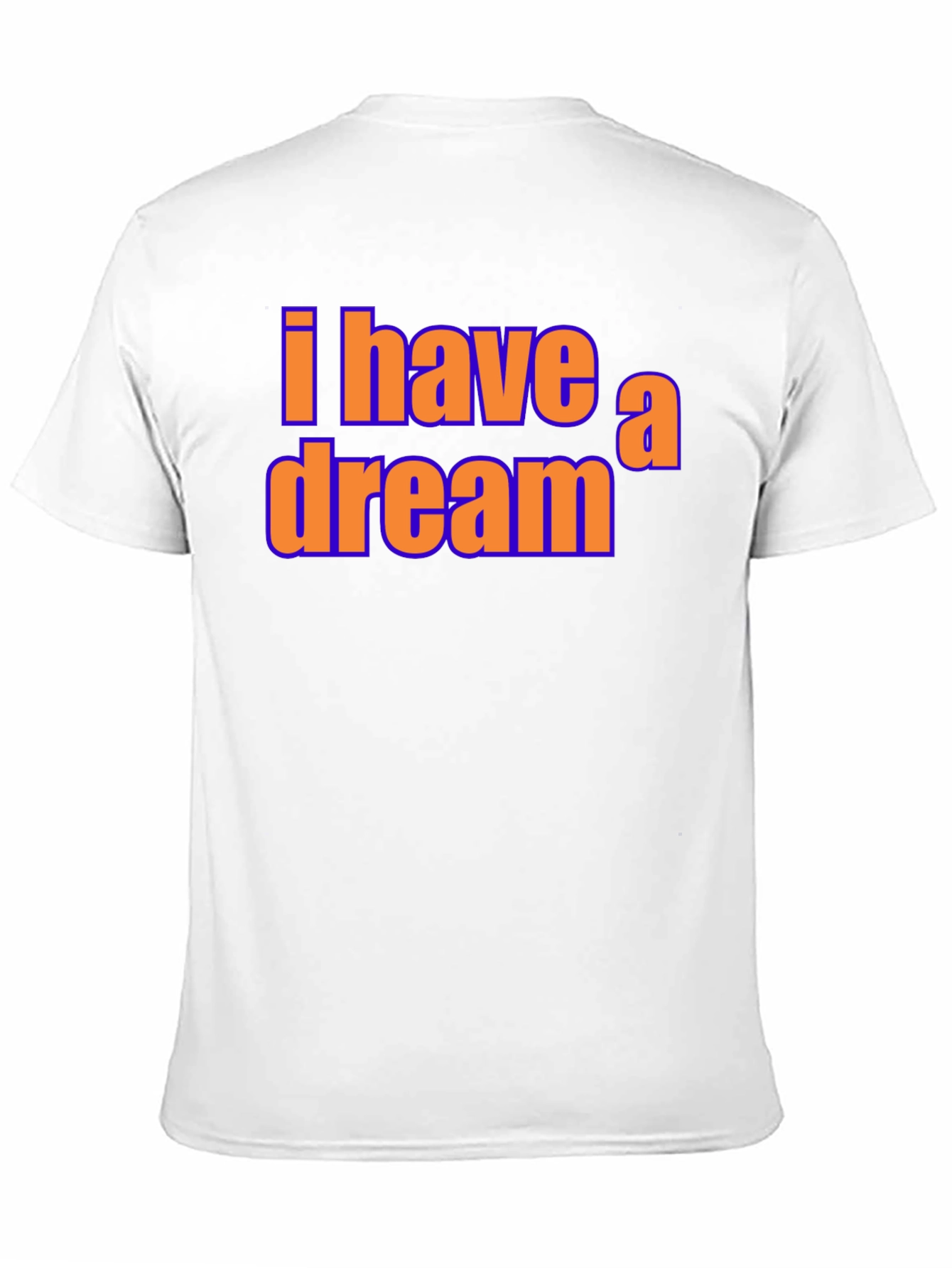 Black I Have A Dream Black T-Shirt view 11