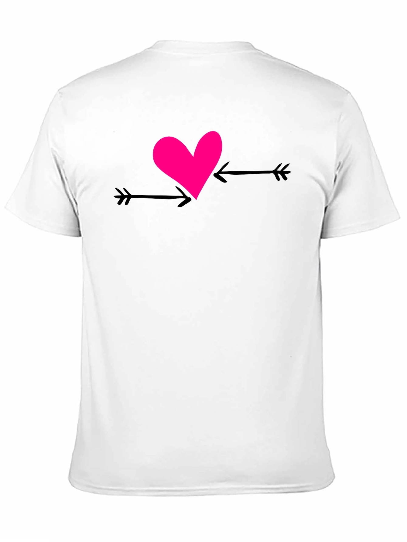 Black Heart Arrow Graphic Tee - Cupid's Love view 11