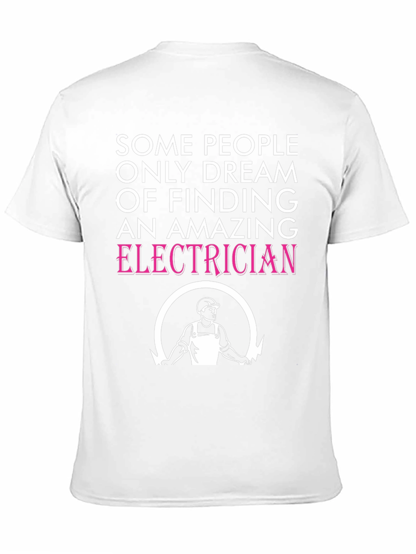 Black Amazing Electrician T-Shirt - Novelty Gift view 11