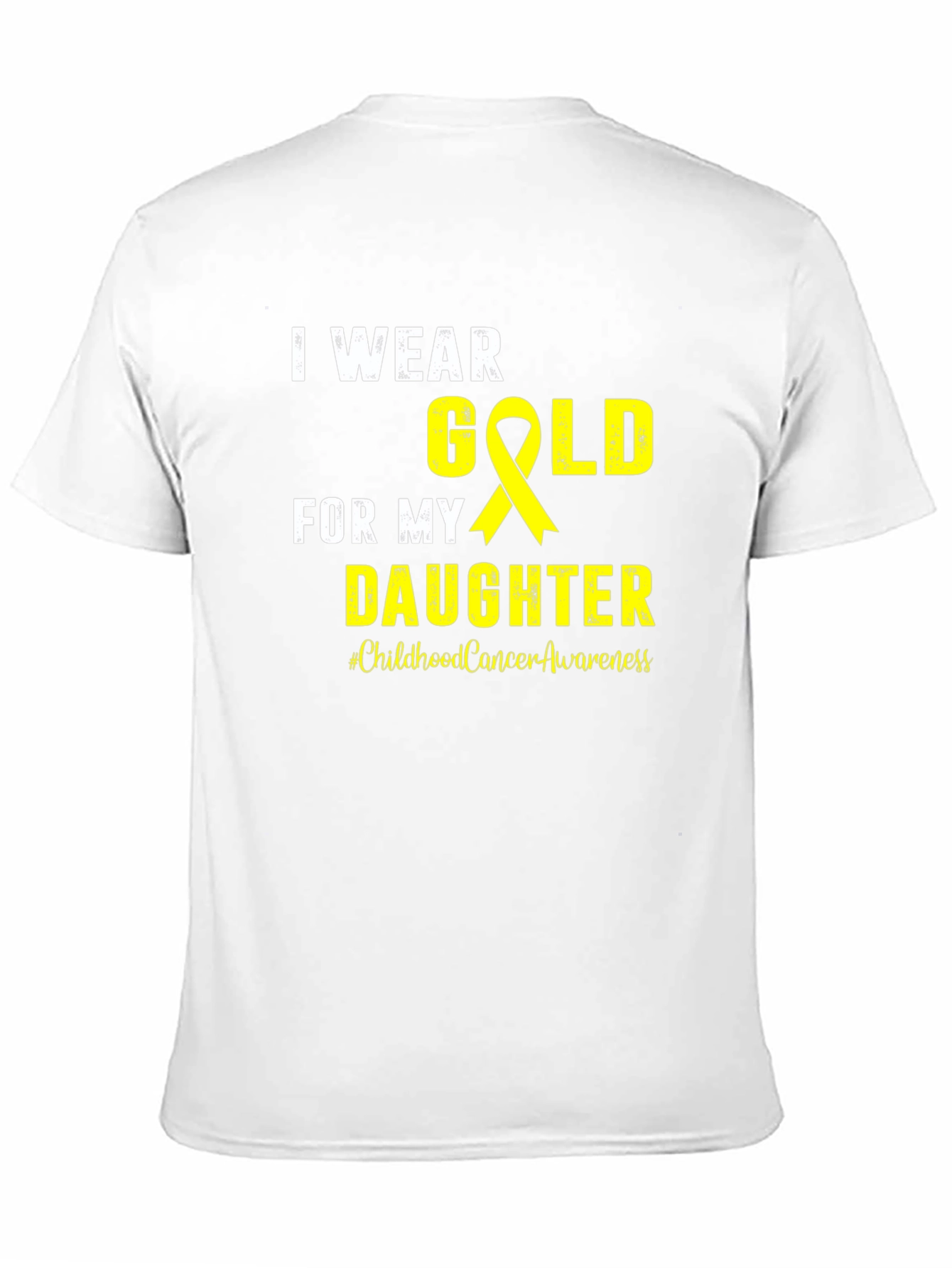 I Wear Gold for My Daughter T-Shirt - 11