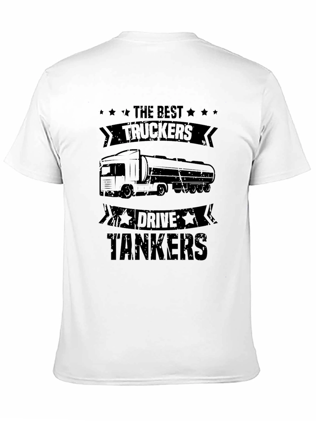 Black Trucker Tanker T-Shirt - Best Truckers Drive Tankers view 11