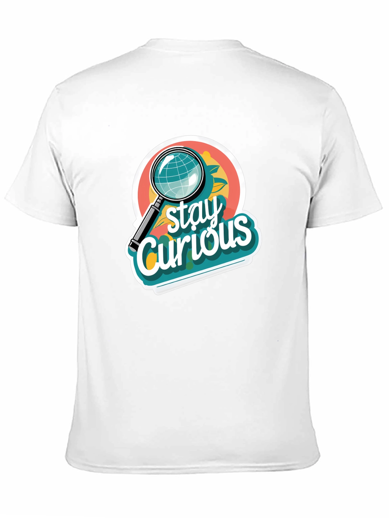 Black Stay Curious Graphic T-Shirt view 11