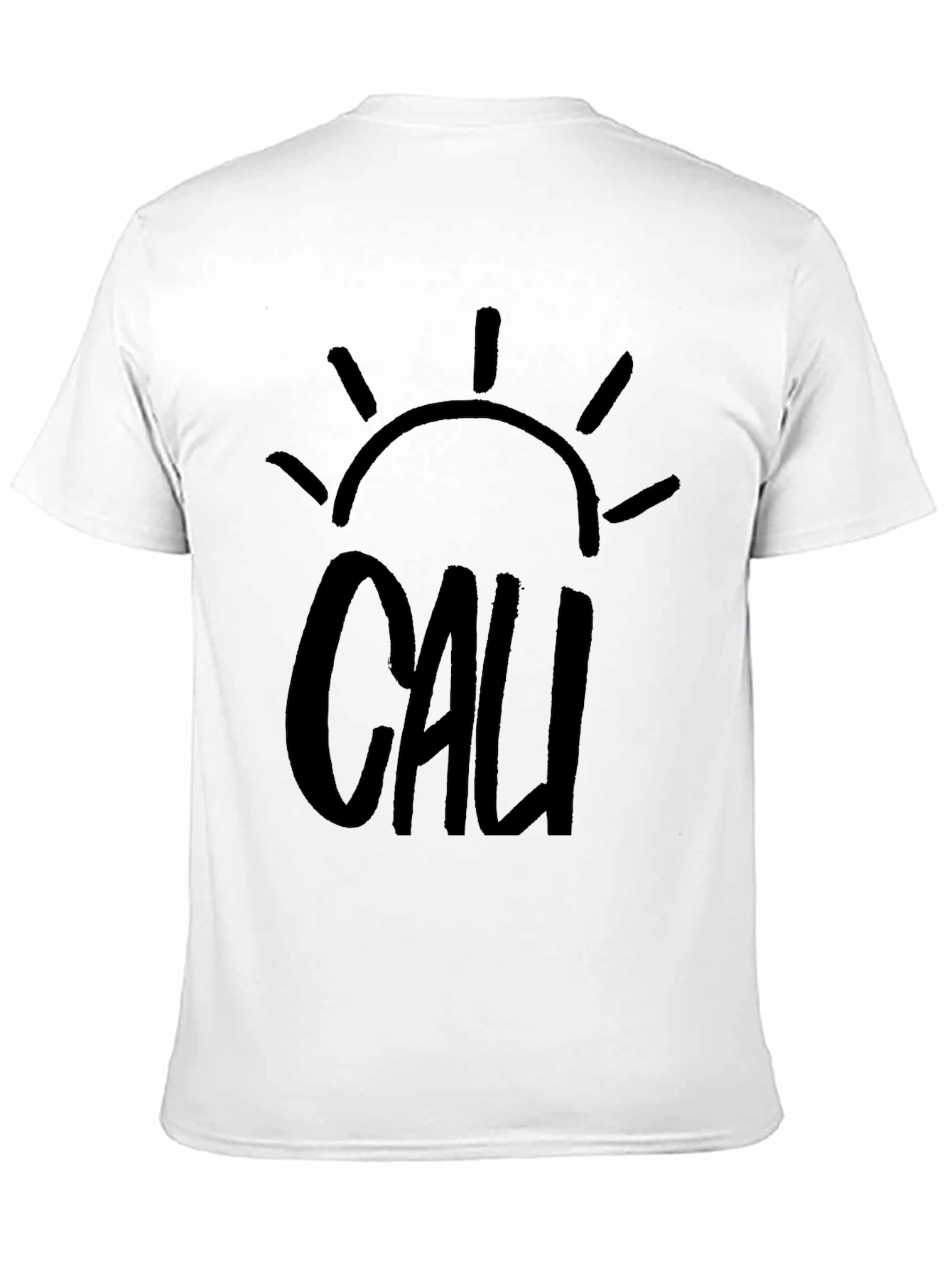 Black Cali Sun Graphic Tee - Black view 11