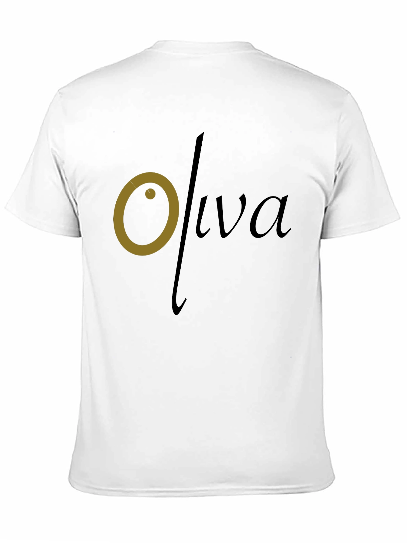 Black Oliva Graphic Tee - Stylish & Comfortable Black T-Shirt view 11