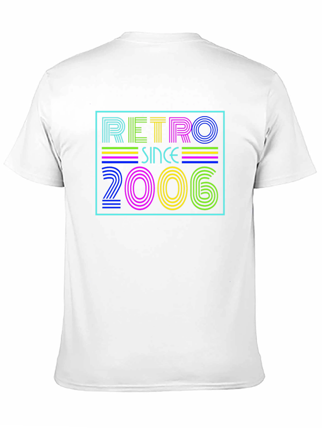 Black Retro Since 2006 T-Shirt Black view 11