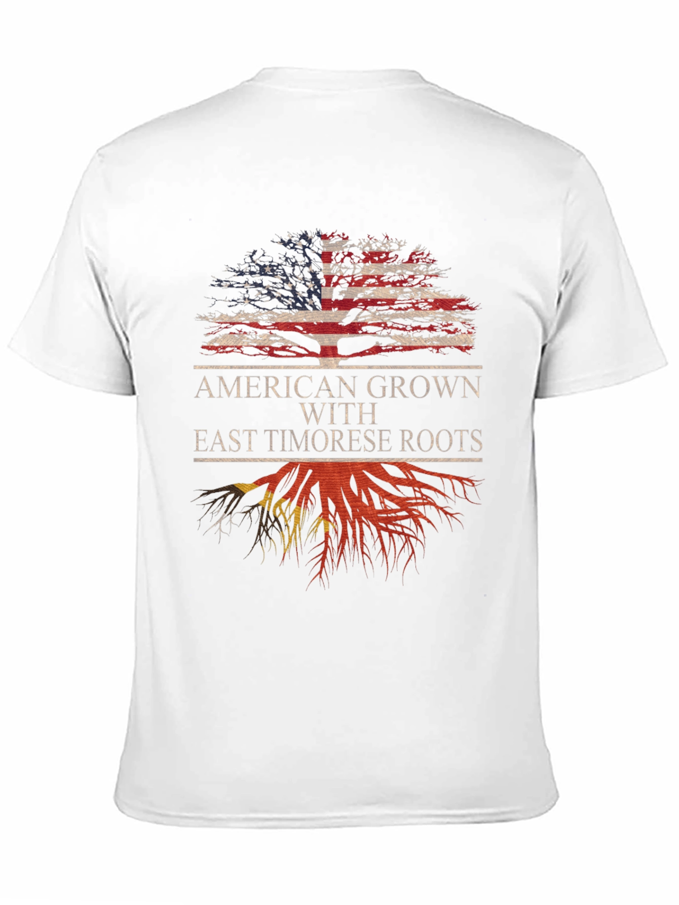 American Grown East Timorese Roots T-Shirt - 11