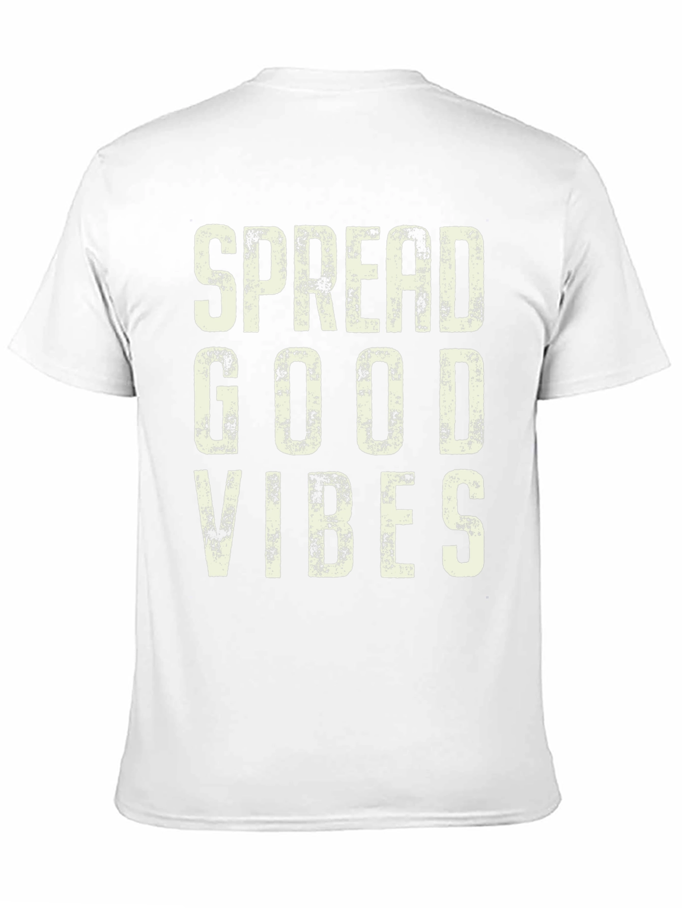 Black Spread Good Vibes Graphic Tee - Stylish Black T-Shirt view 11