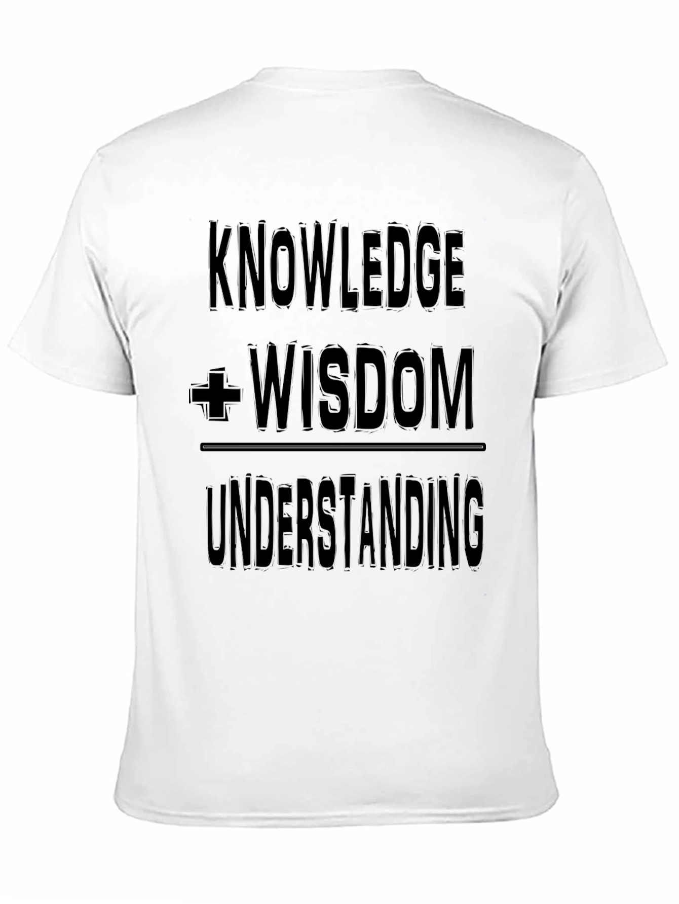 Black Knowledge Wisdom Understanding Graphic Tee view 11
