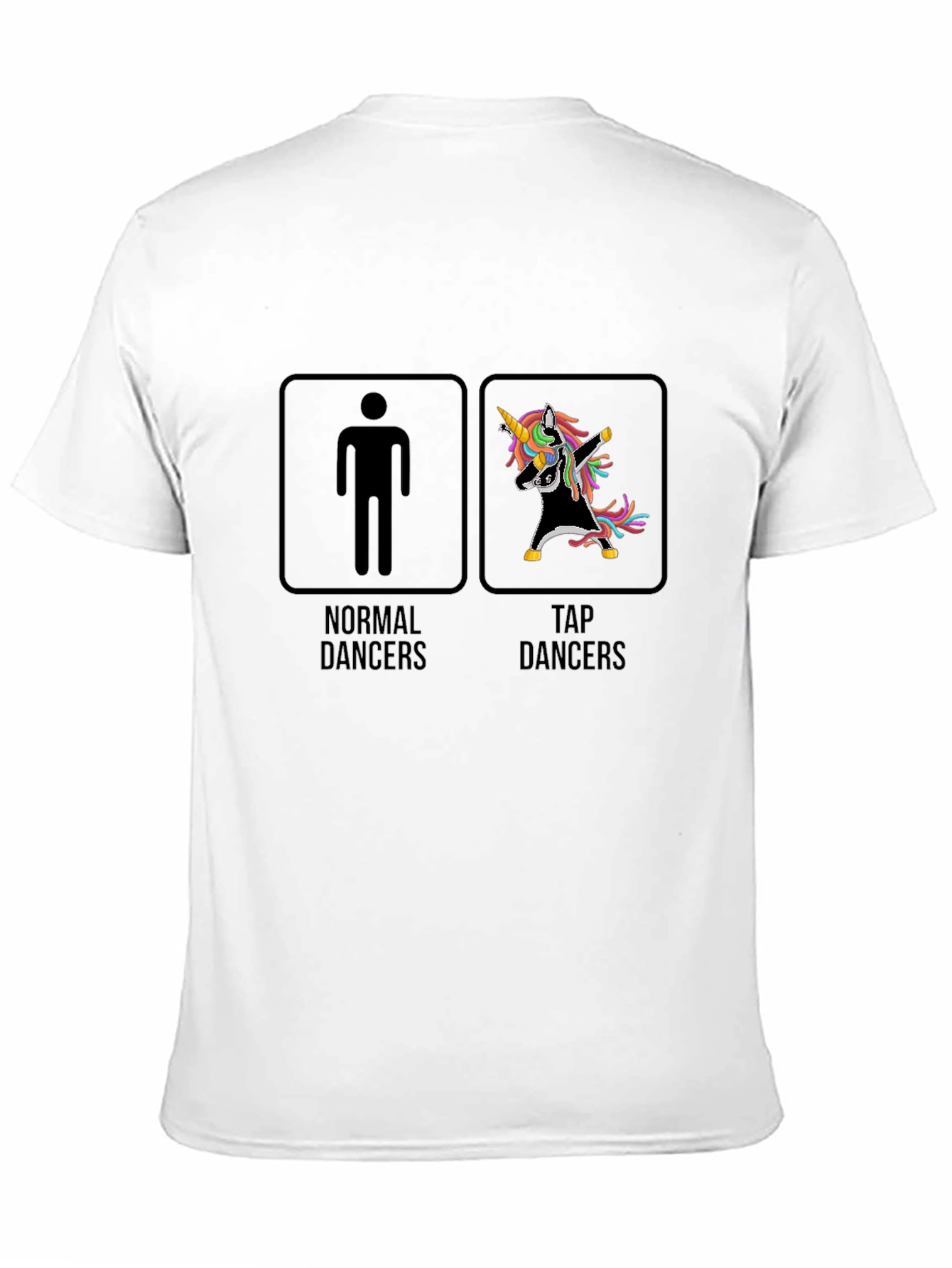 Black Normal vs Tap Dancers T-Shirt view 11