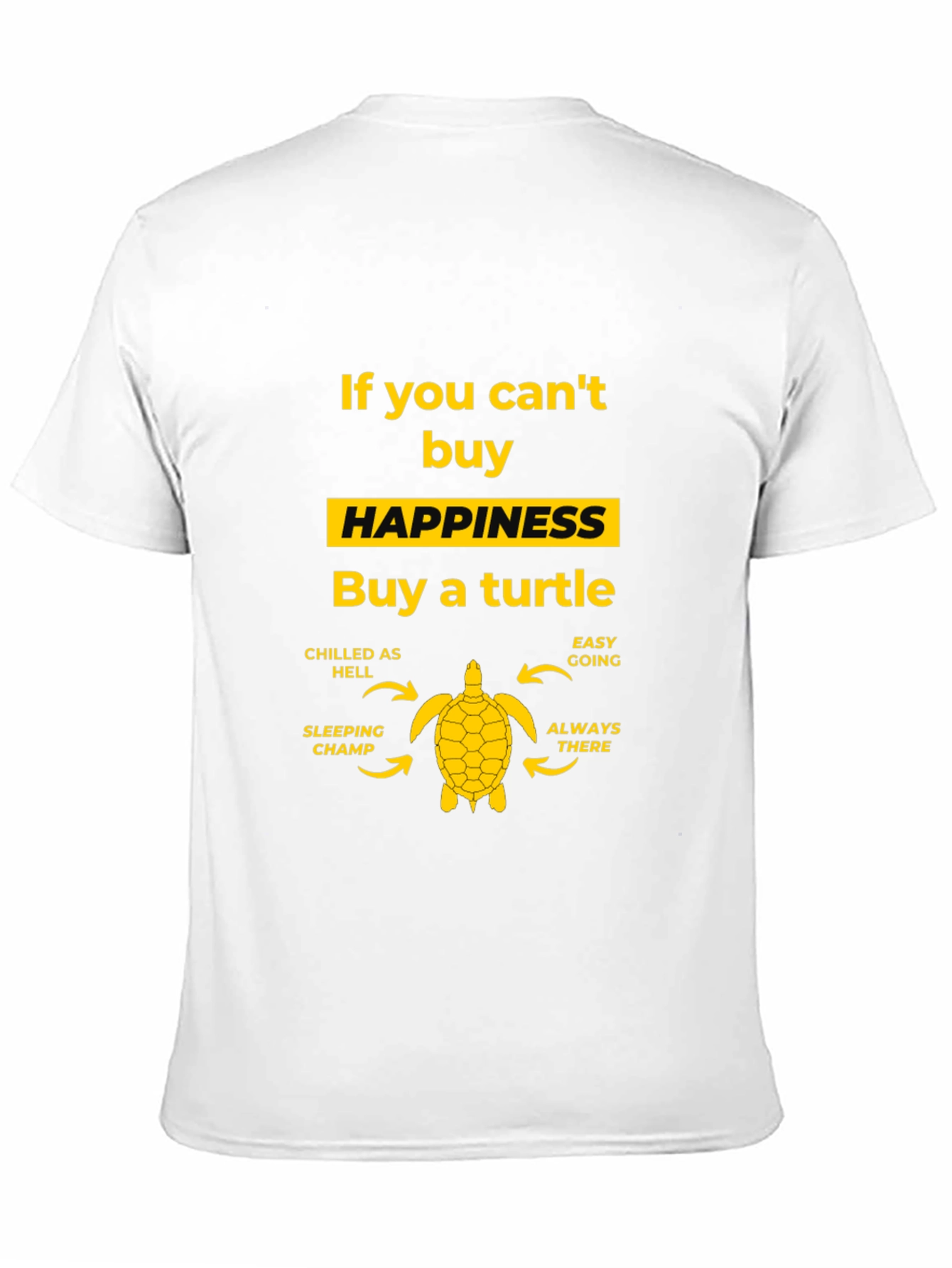 Black Buy a Turtle Graphic Tee view 11