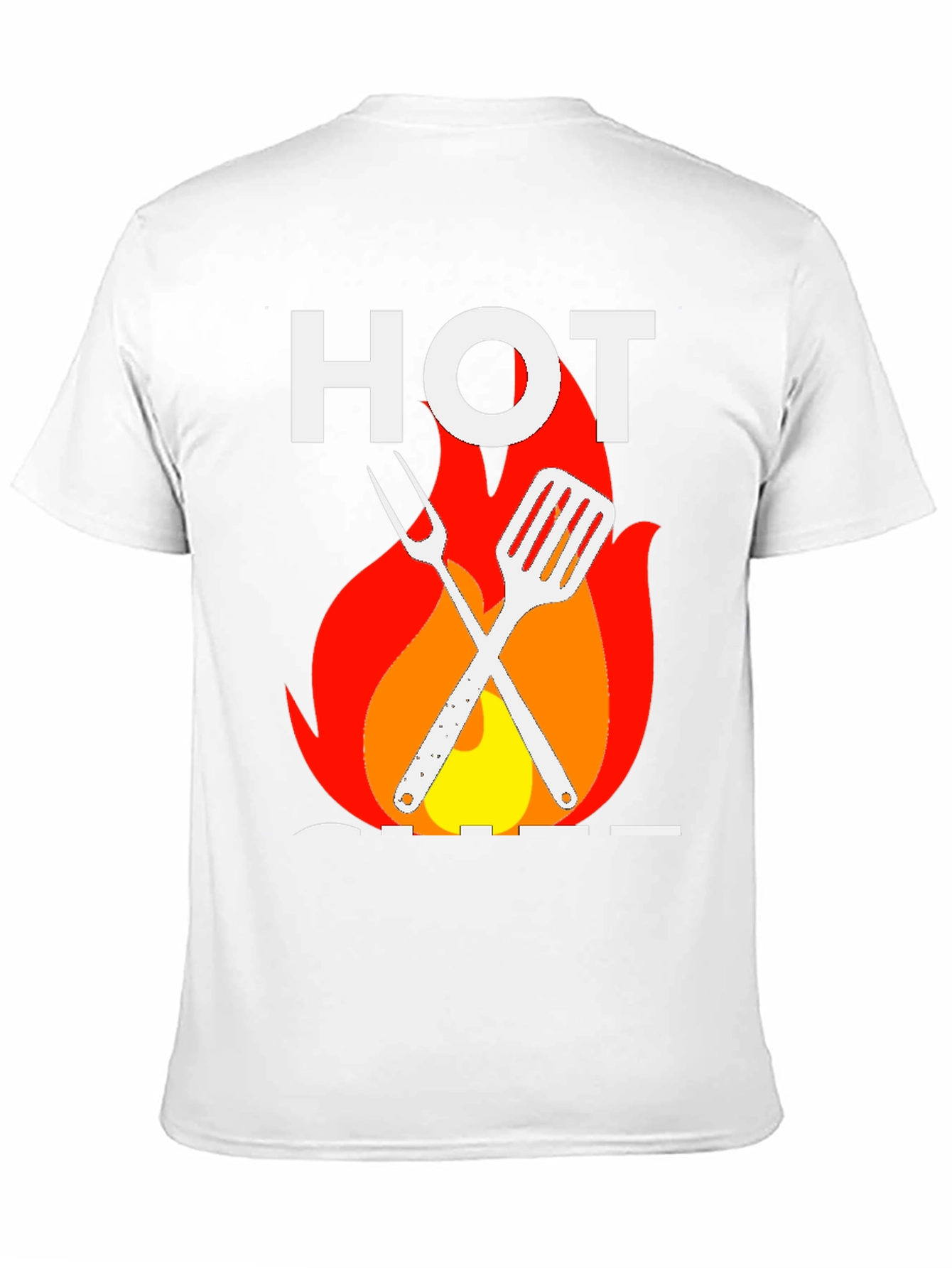 Hot Chef Graphic T-Shirt - Grill Master Tee - 11