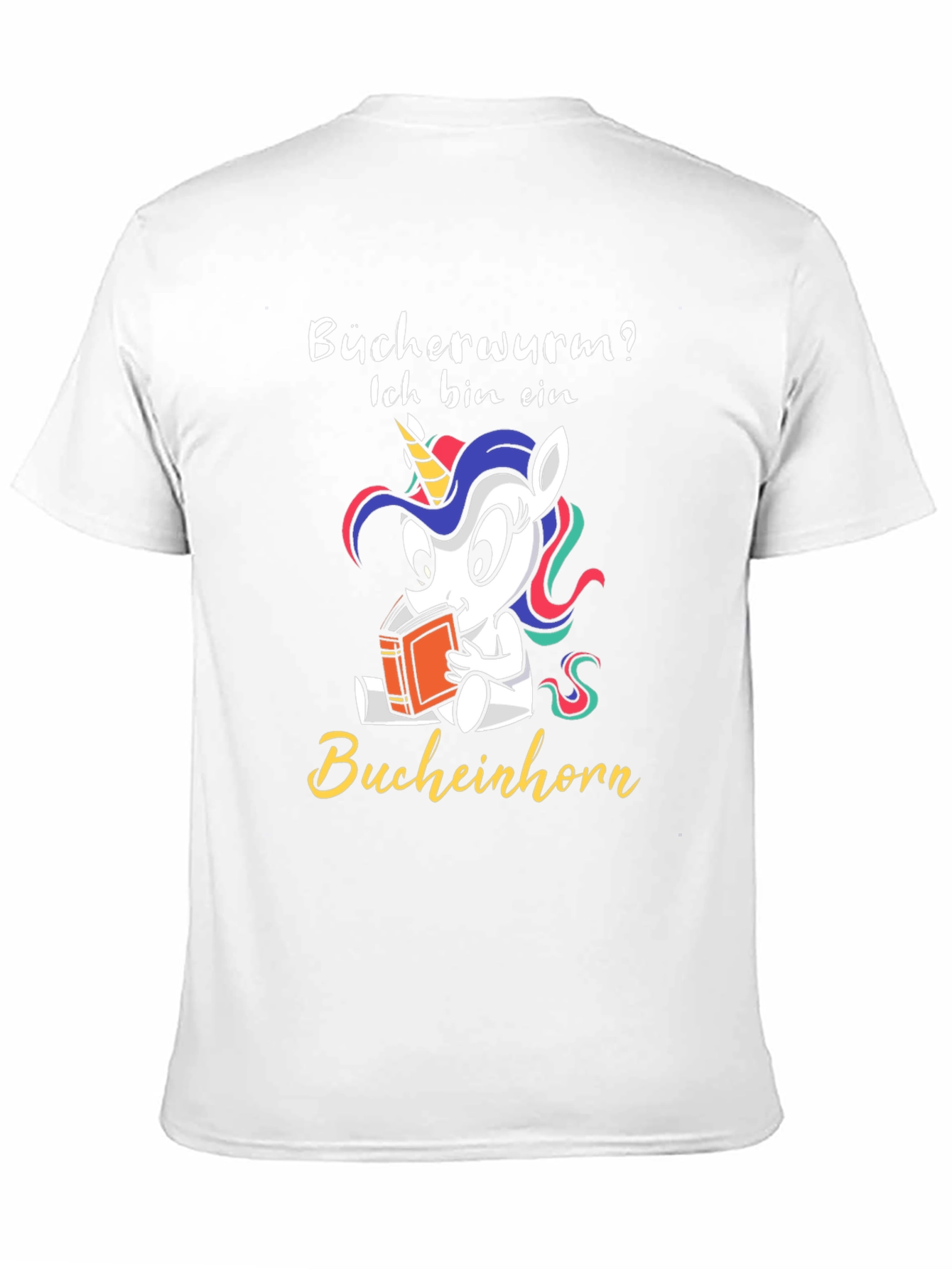 Black Bookworm Unicorn T-Shirt - Funny Reader Tee view 11