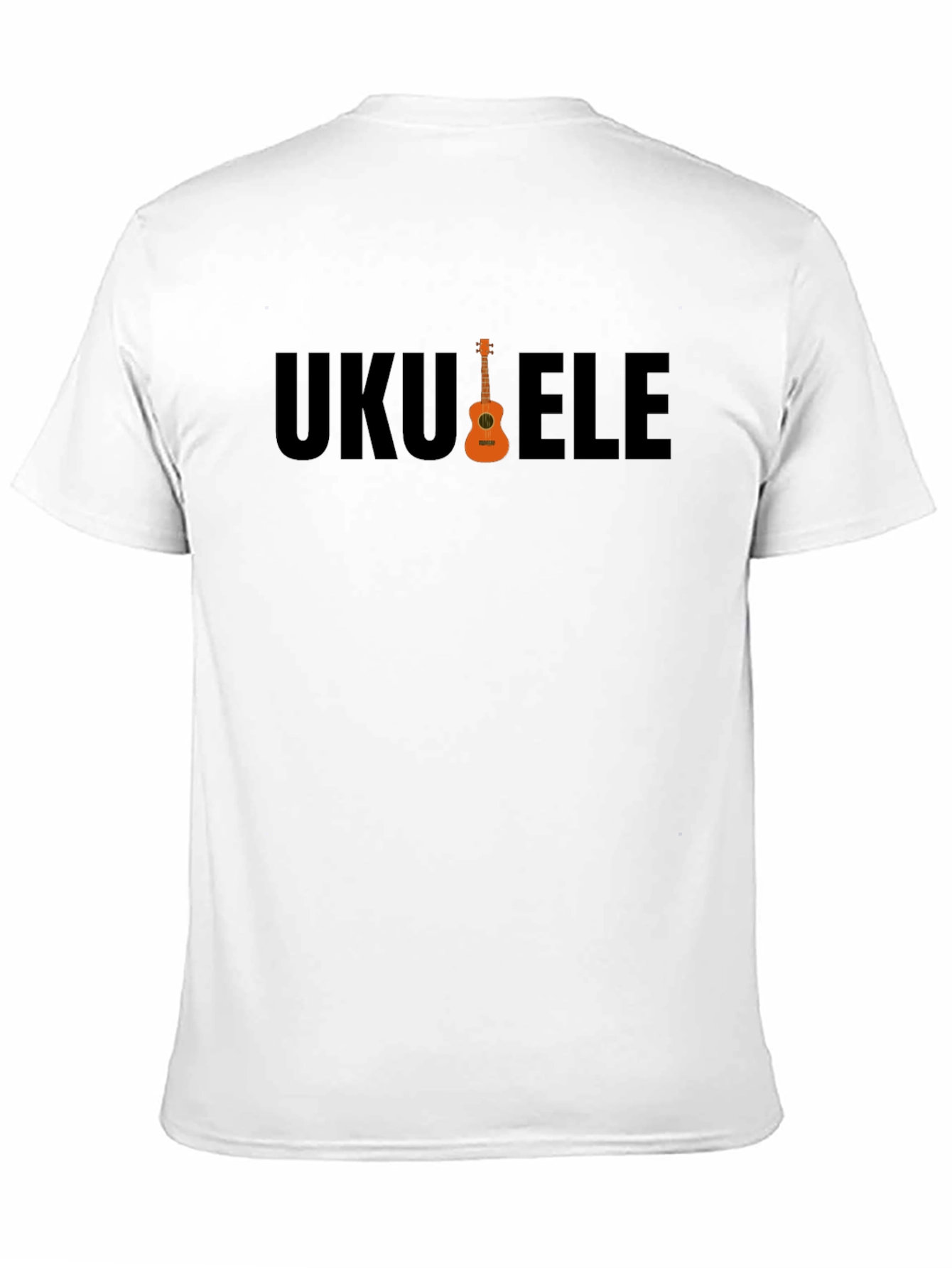 Black Ukulele Graphic T-Shirt - Music Lover Tee view 11