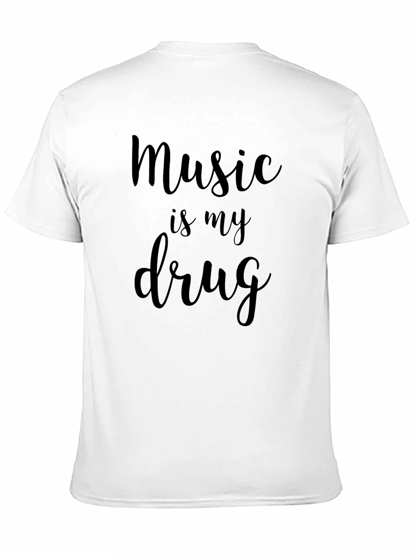 Black Music is My Drug Graphic Tee - Black view 11