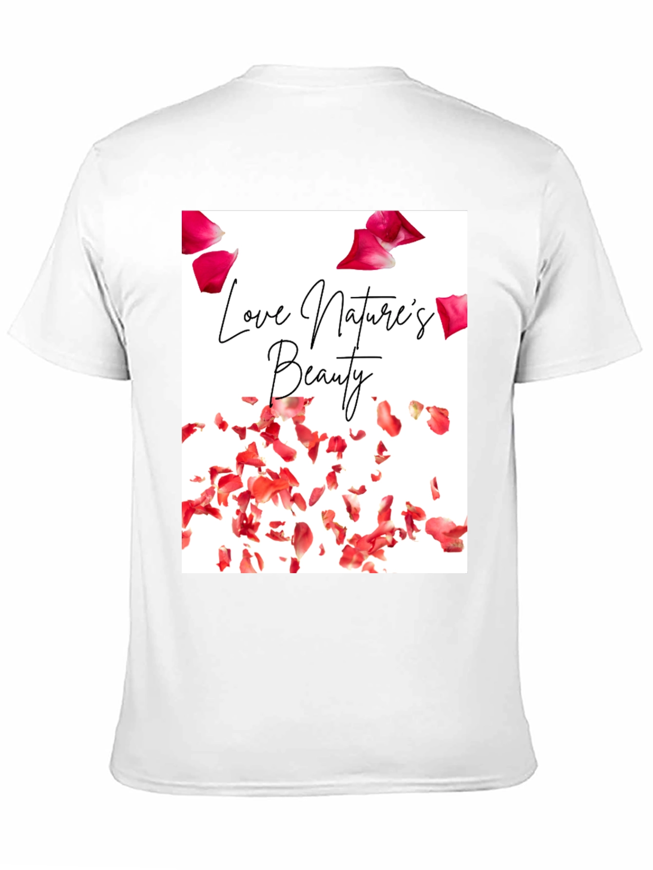 Black Nature's Beauty Graphic Tee - Soft Cotton Comfort view 11