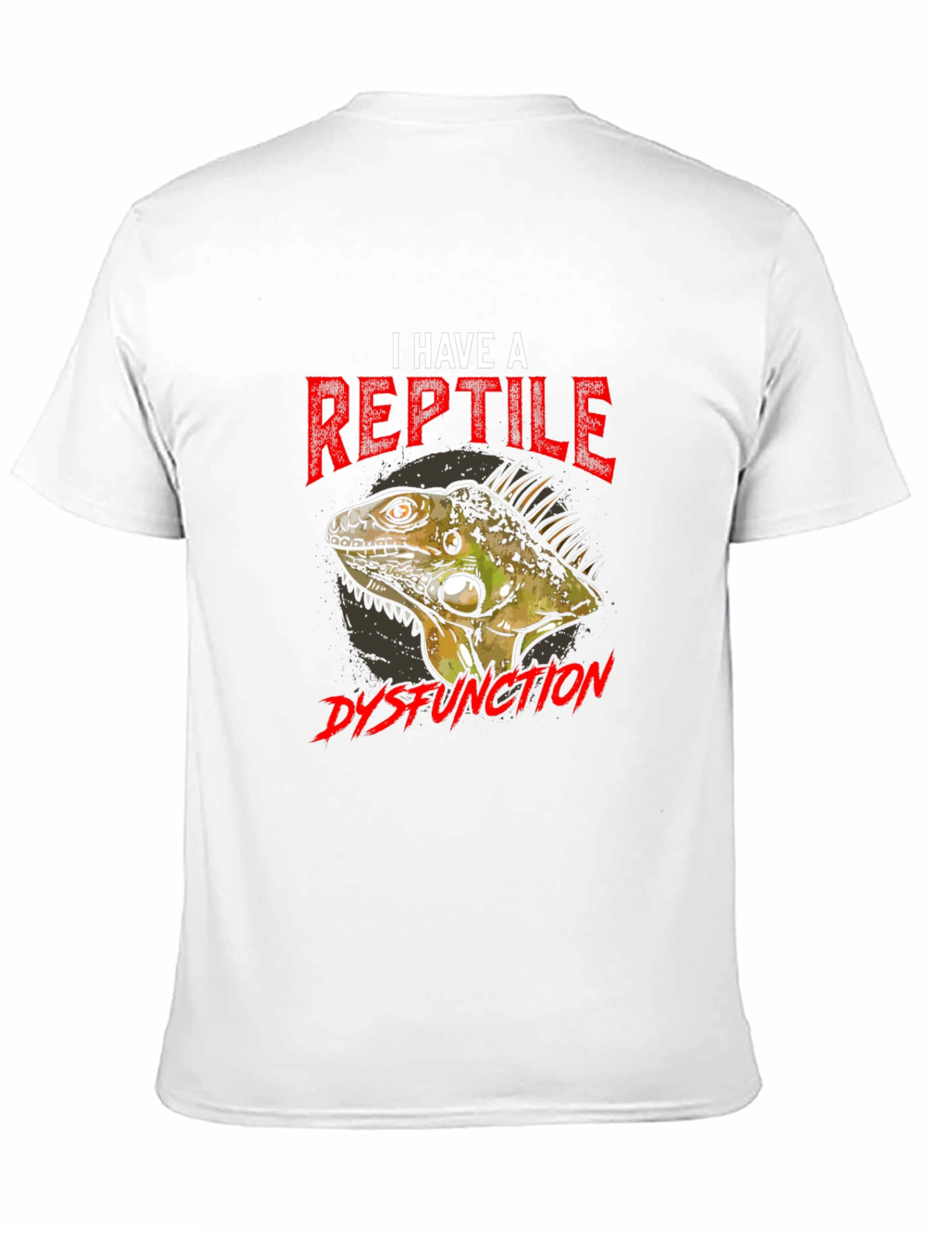 Black Reptile Dysfunction T-Shirt view 11