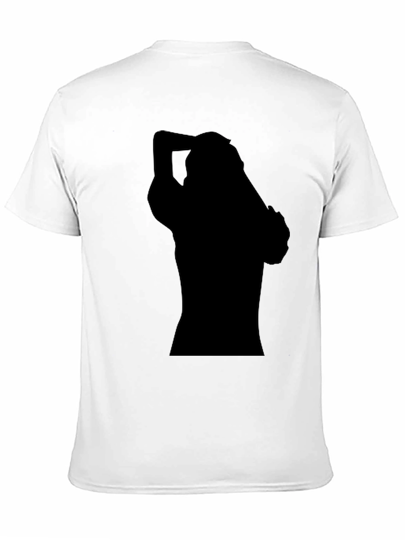 Black Black Silhouette Graphic T-Shirt view 11