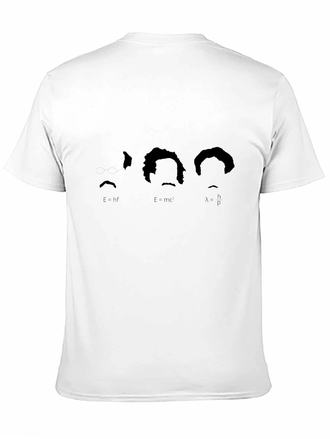 Black Science Icons Tee - Physics Formulas T-Shirt view 11