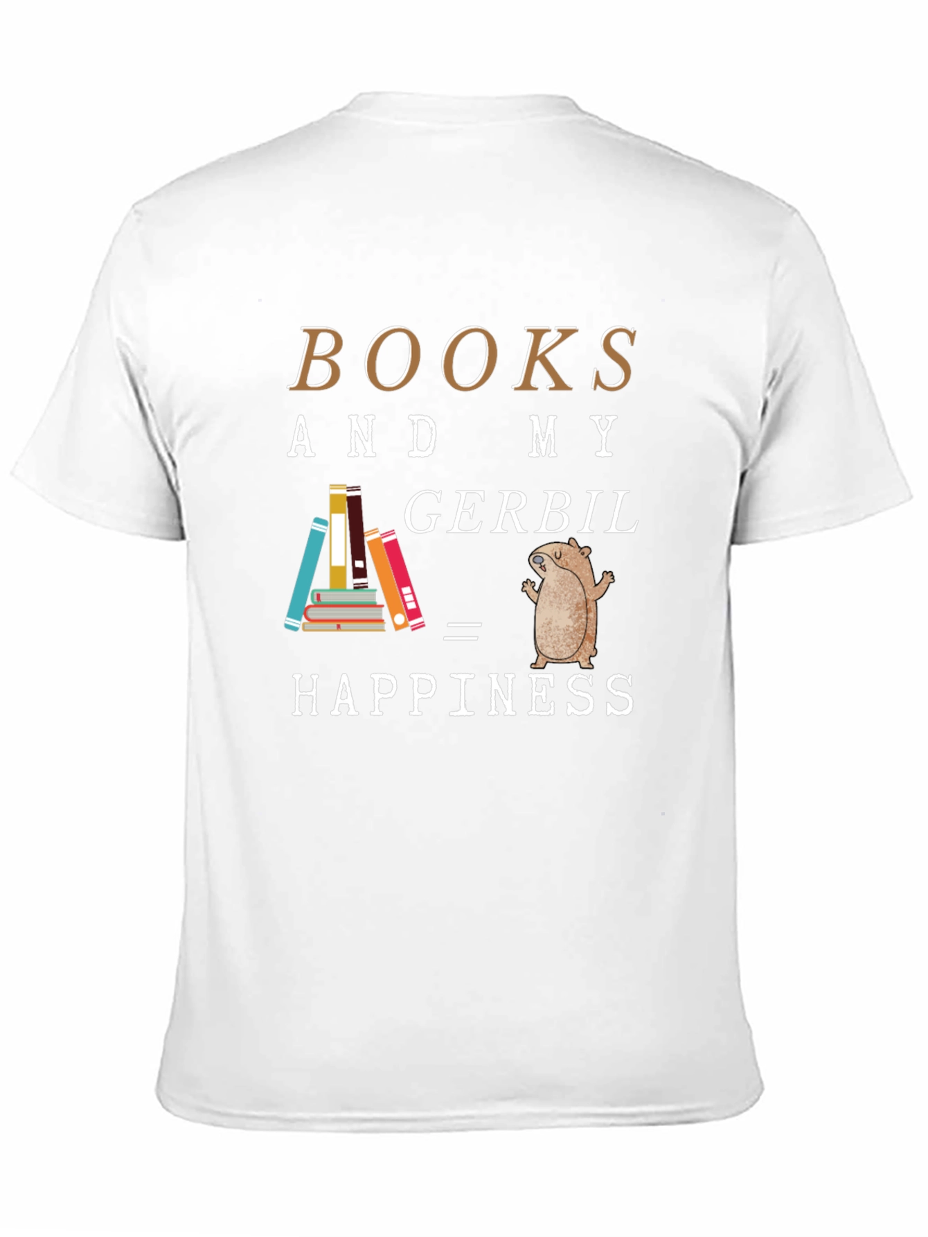 Black Books & Gerbil Happiness Tee view 11
