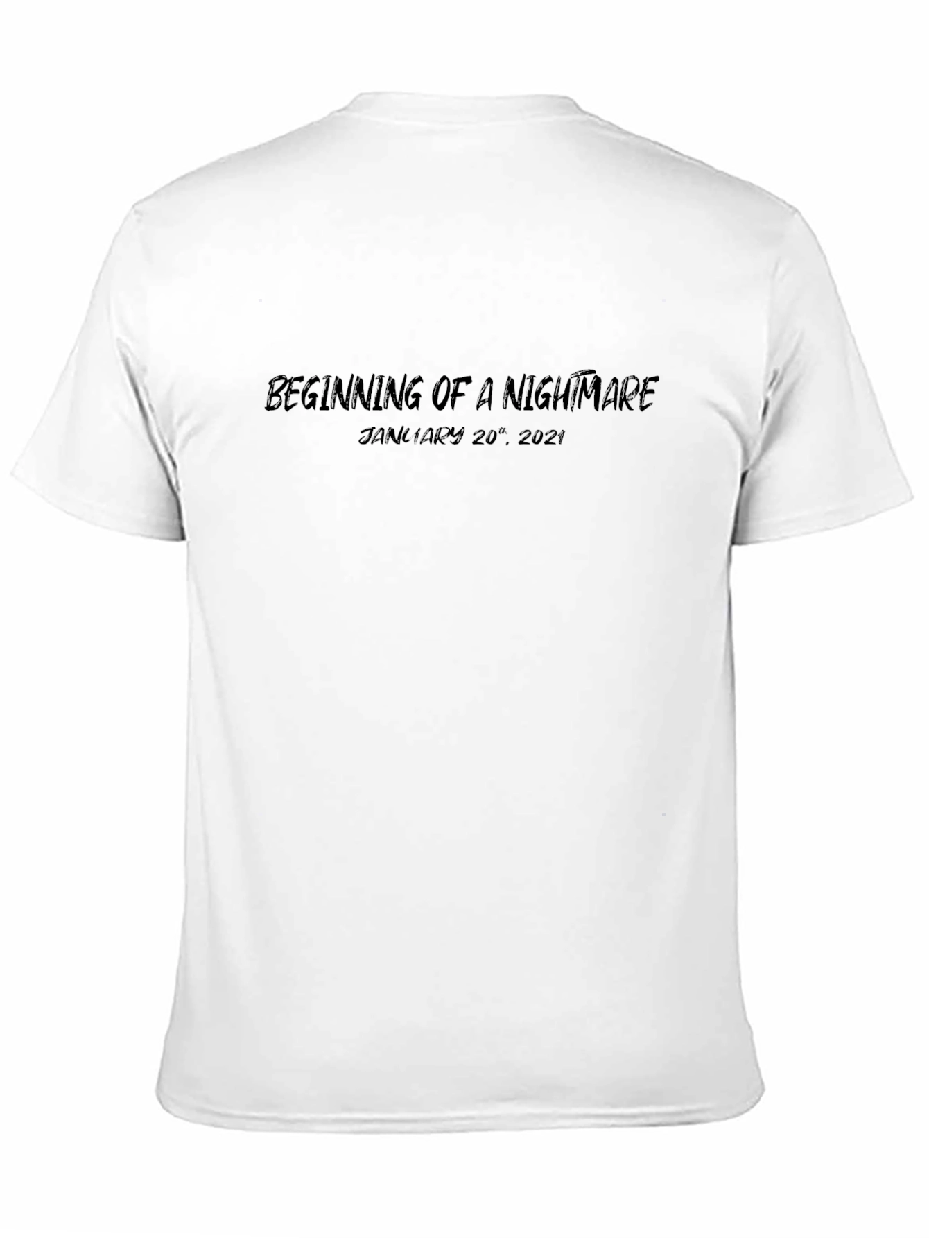 Black Beginning of A Nightmare Black Tee view 11