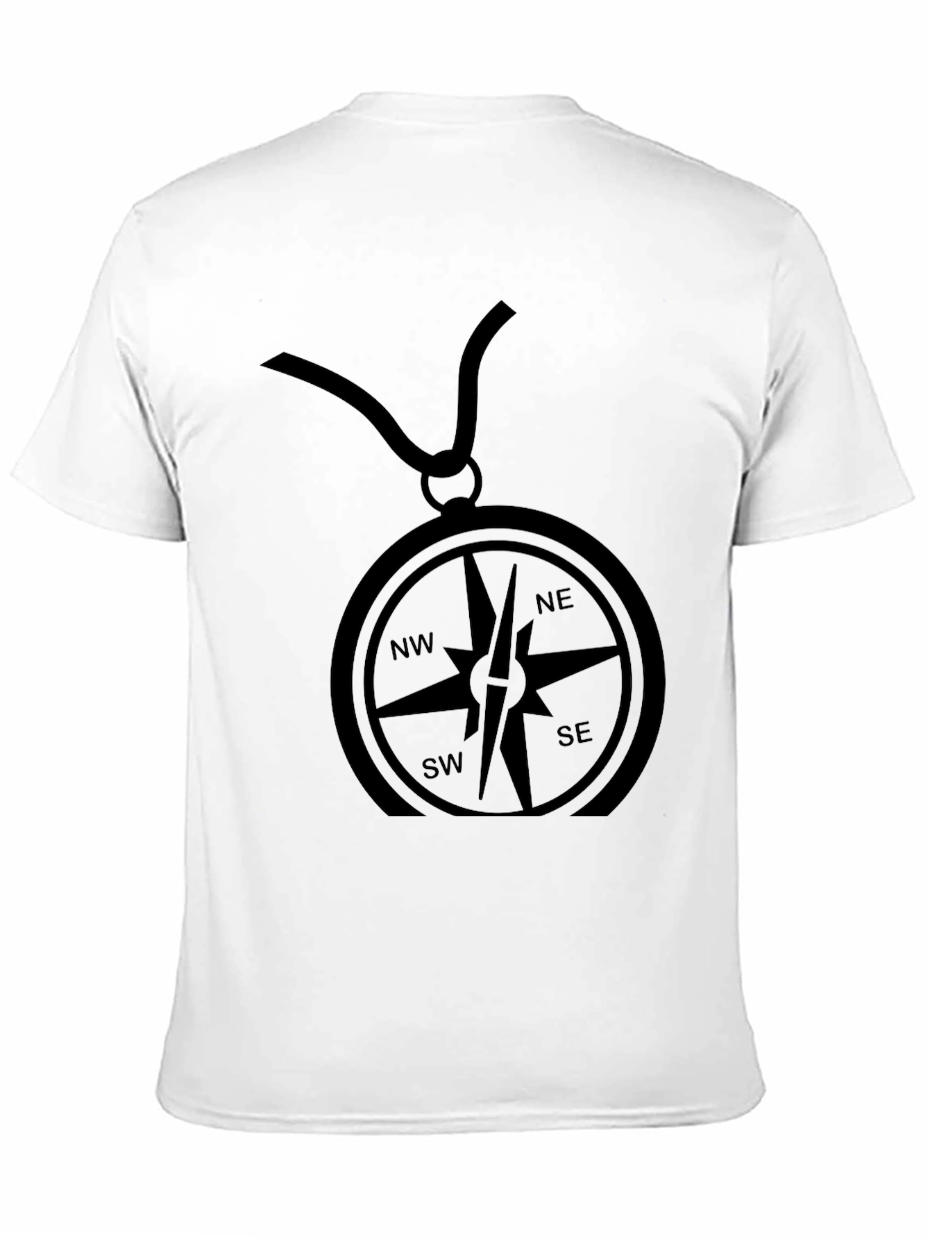 Black Compass Graphic T-Shirt - Adventure Ready! view 11