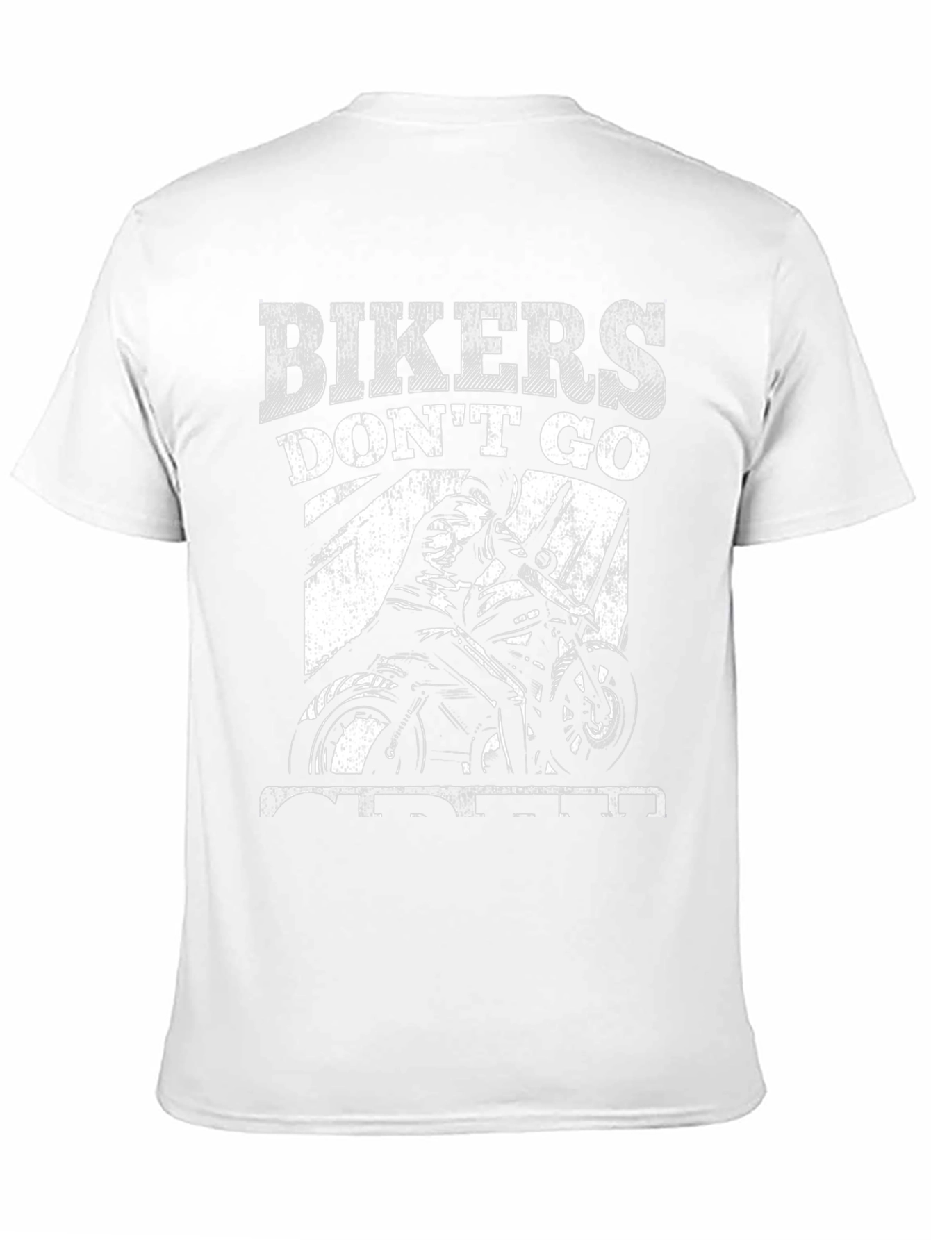 Black Bikers Don't Go Creed T-Shirt view 11