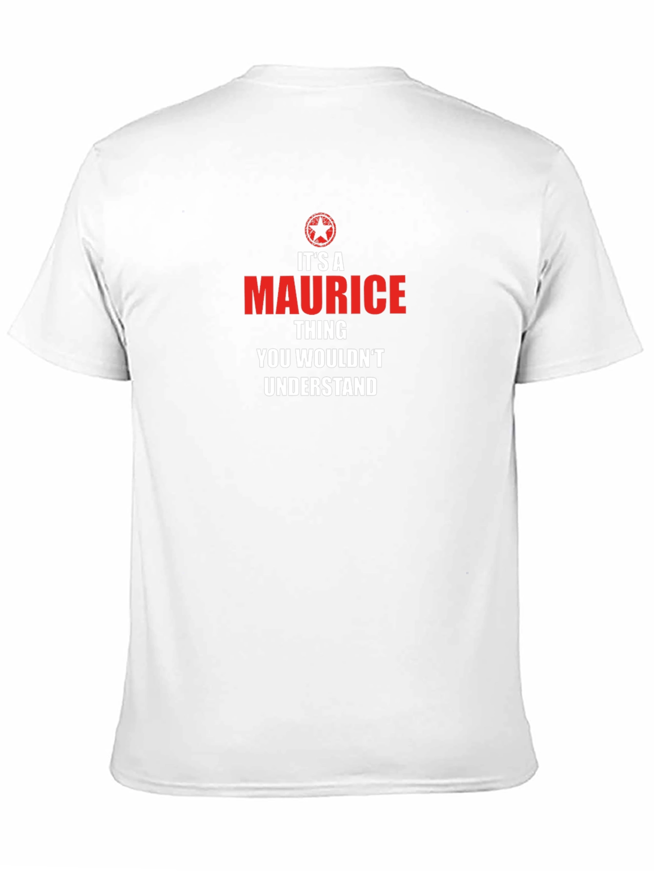 Black It's a Maurice Thing T-Shirt - Black view 11