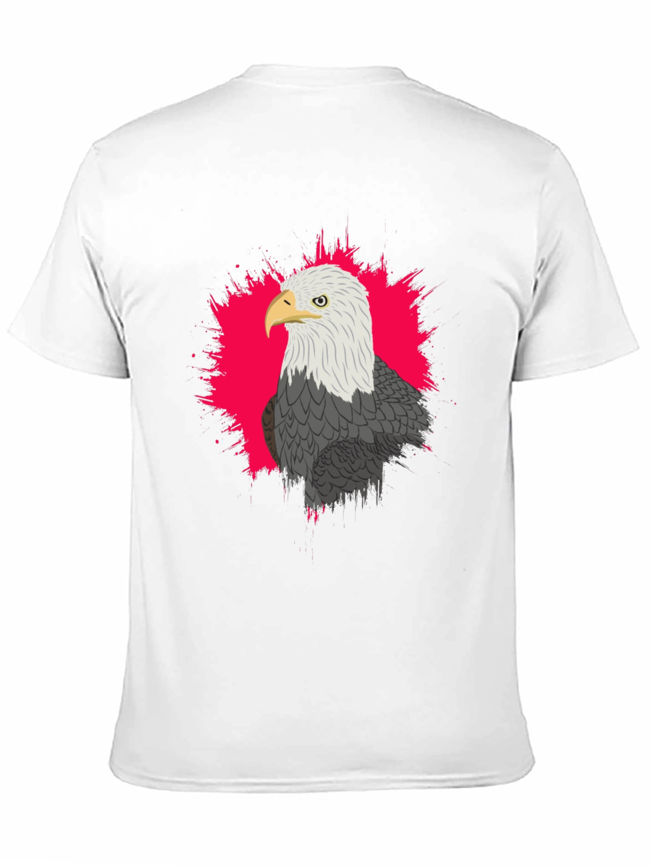 Black Eagle Graphic Tee - Black Cotton Blend view 11