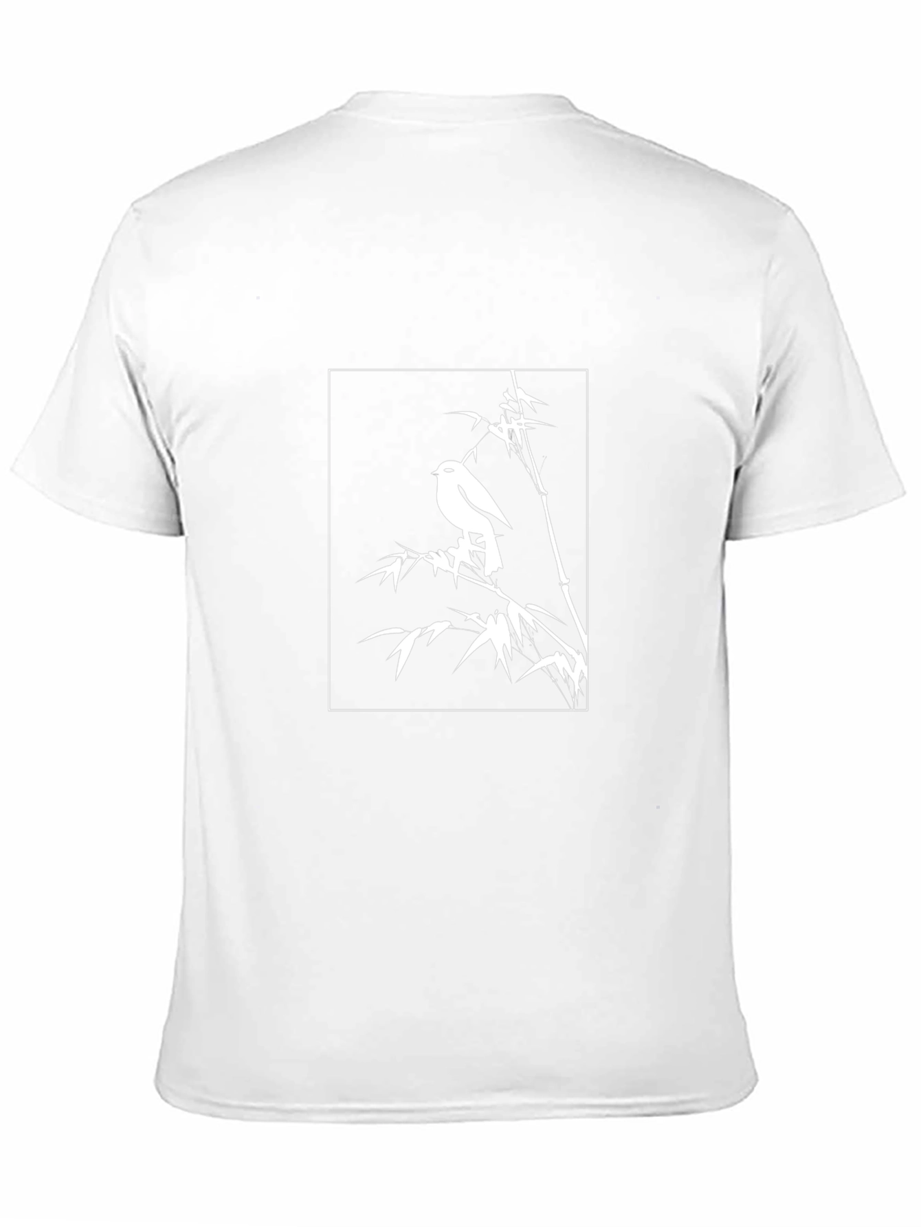 Zen Bird Bamboo T-Shirt - Stylish Graphic Tee - 11