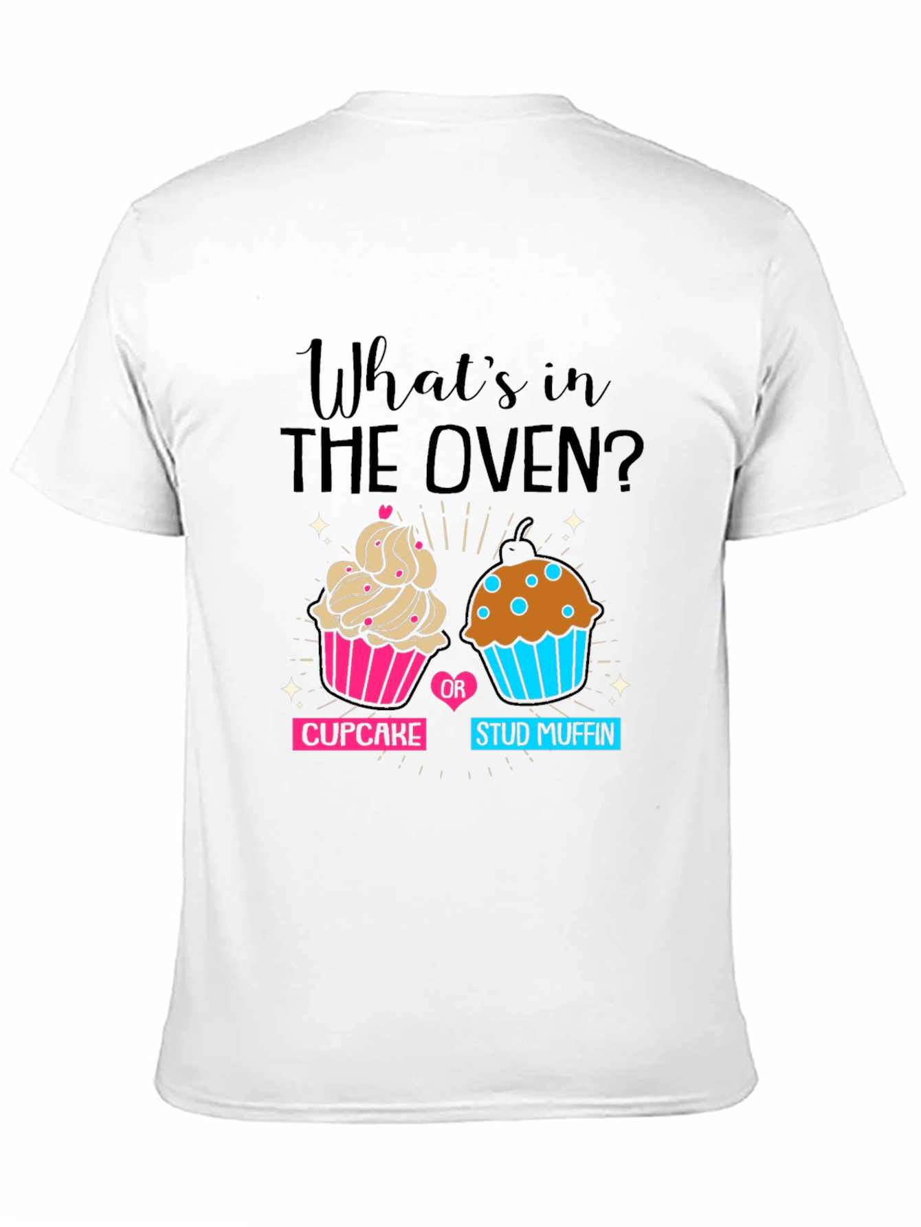 Black What's in the Oven Maternity T-Shirt view 11
