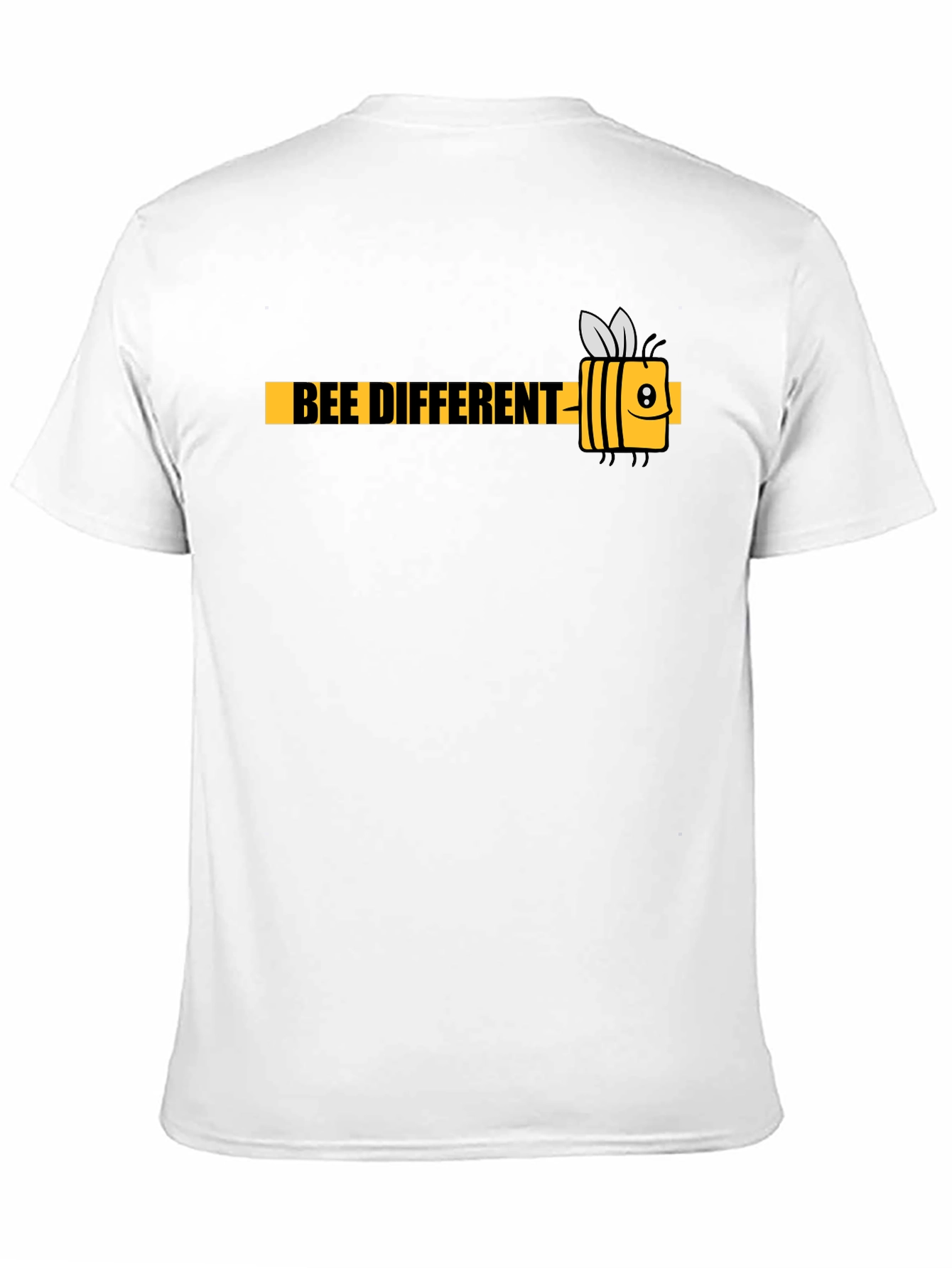 Black Bee Different Black Graphic T-Shirt - Mens view 11