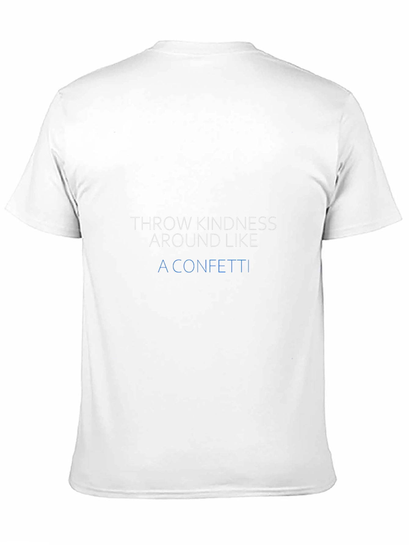 Black Kindness Confetti T-Shirt - Spread Positivity! view 11
