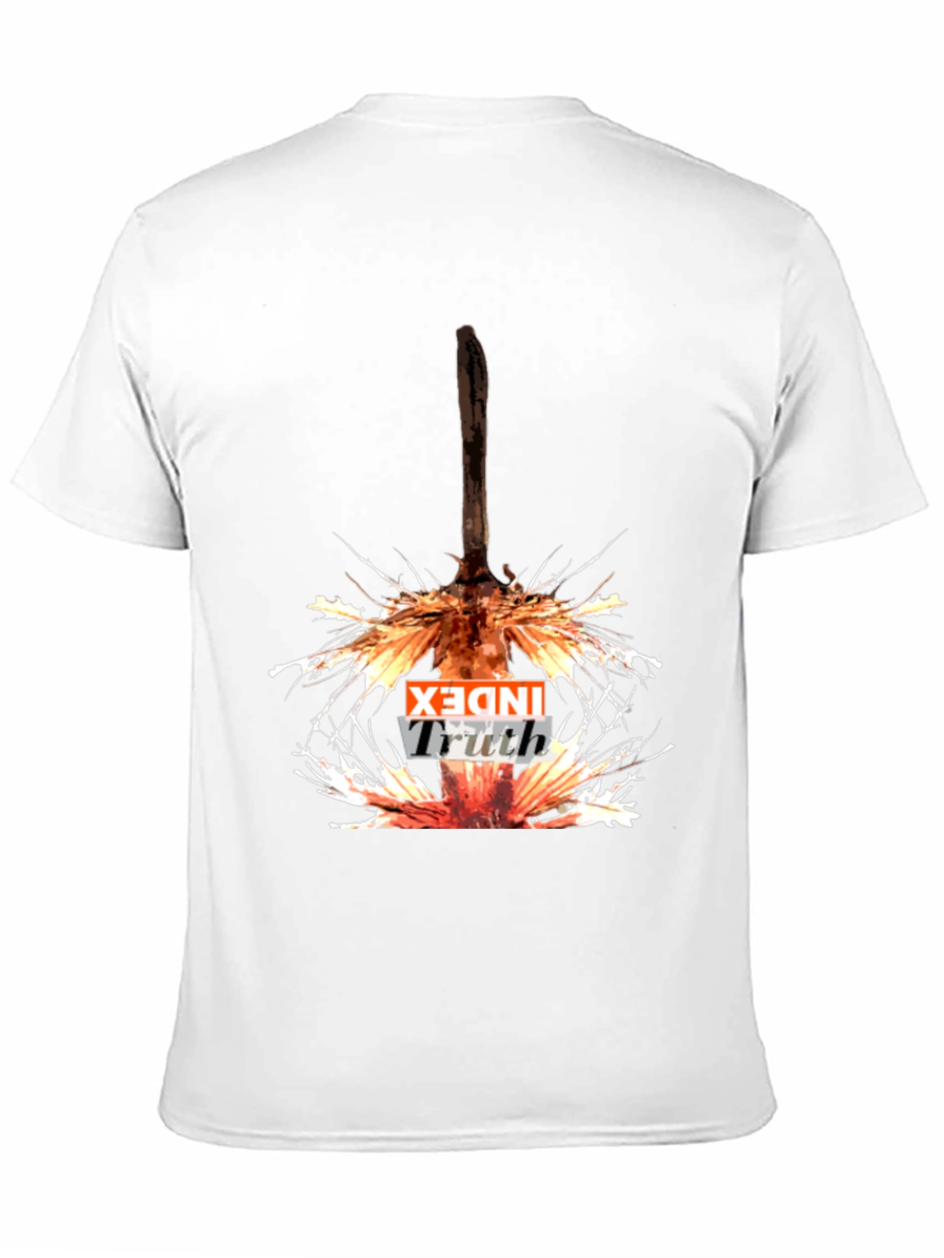 Black Index Truth Black Graphic T-Shirt view 11