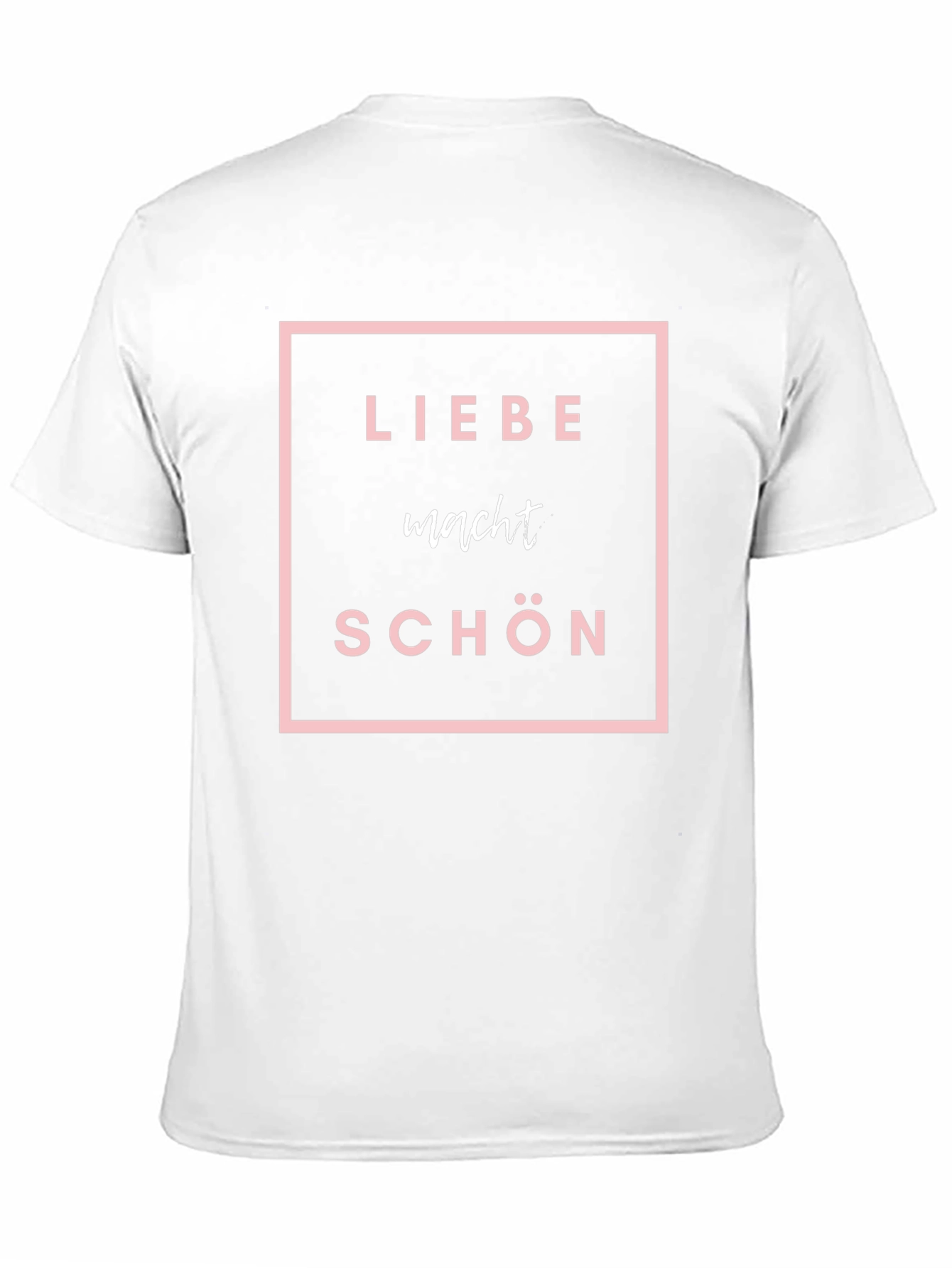 Black Liebe Macht Schon T-Shirt - German Love Makes Beautiful Tee view 11