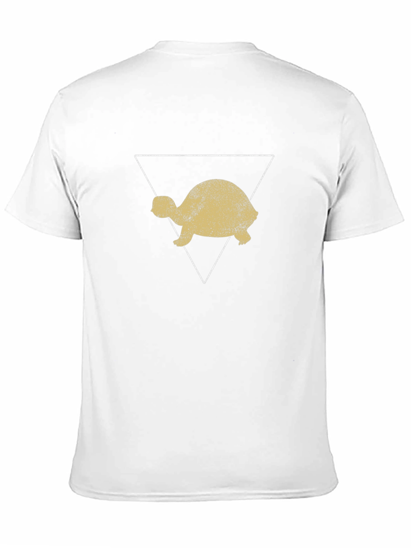 Black Turtle Triangle Graphic Tee - Black view 11