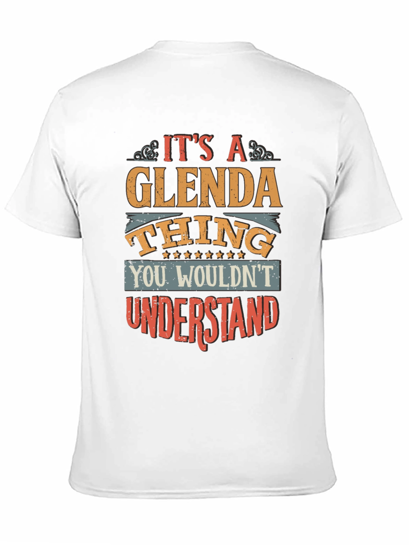 Black It's a Glenda Thing T-Shirt view 11