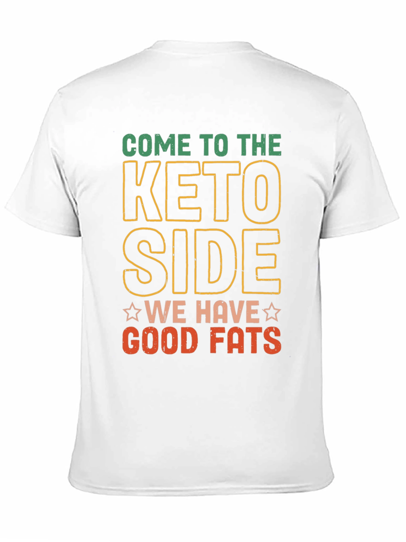 Black Come to the Keto Side T-Shirt view 11