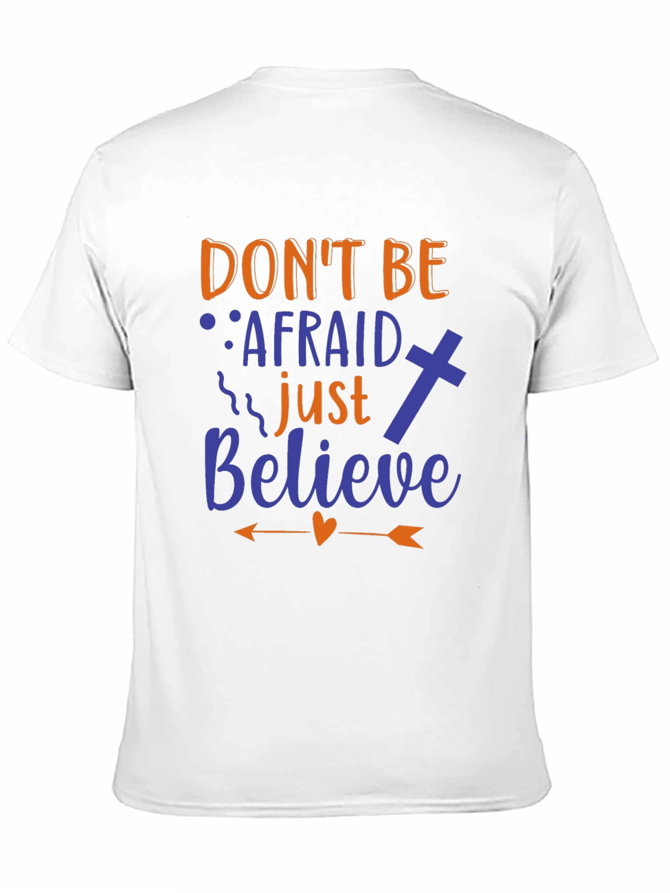 Black Don't Be Afraid Graphic Print T-Shirt view 11