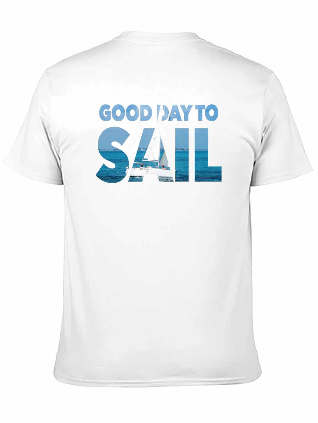 Black Good Day to Sail Graphic Tee - Soft Cotton view 11