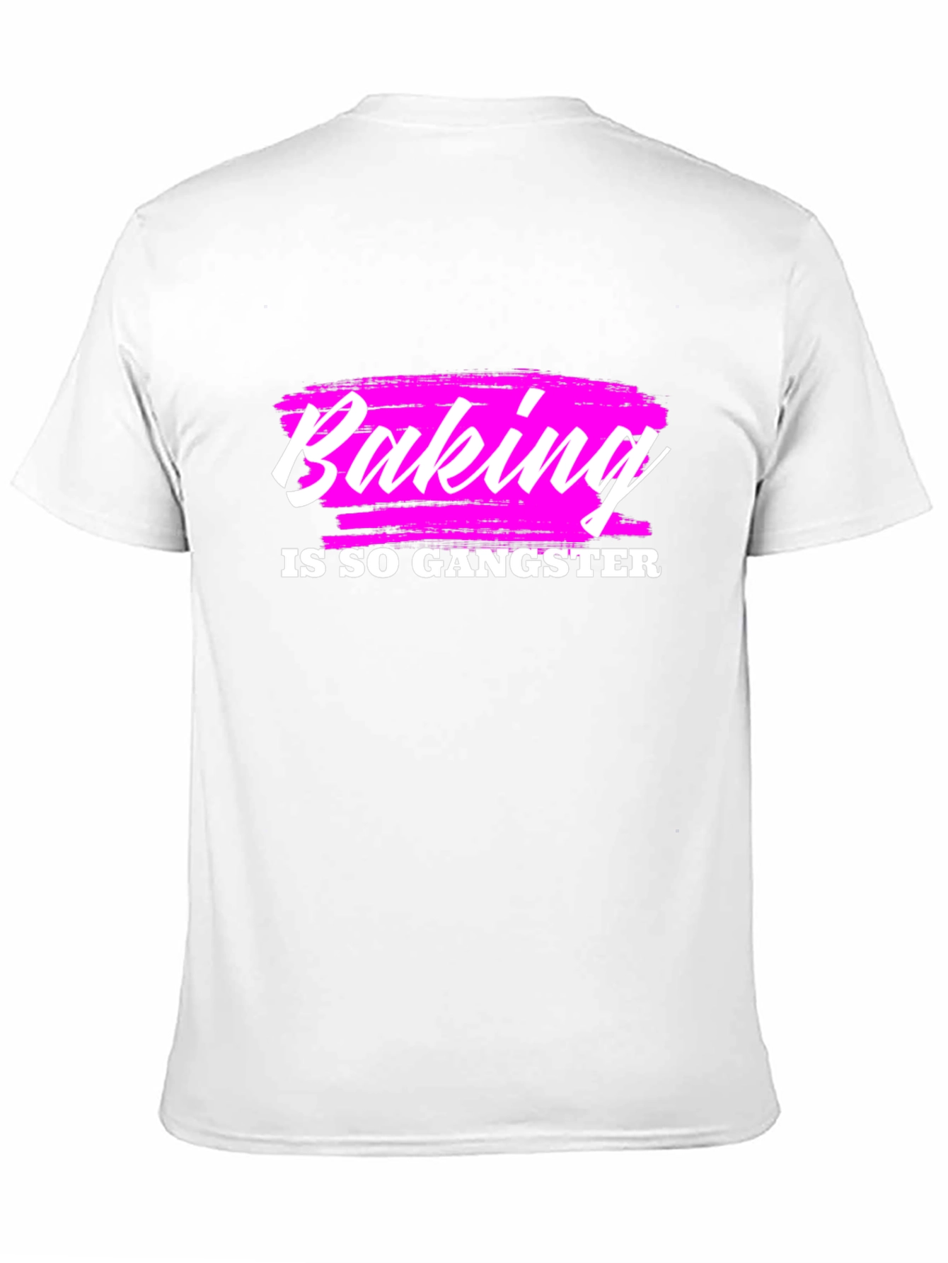Black Baking is so Gangster Graphic T-Shirt view 11