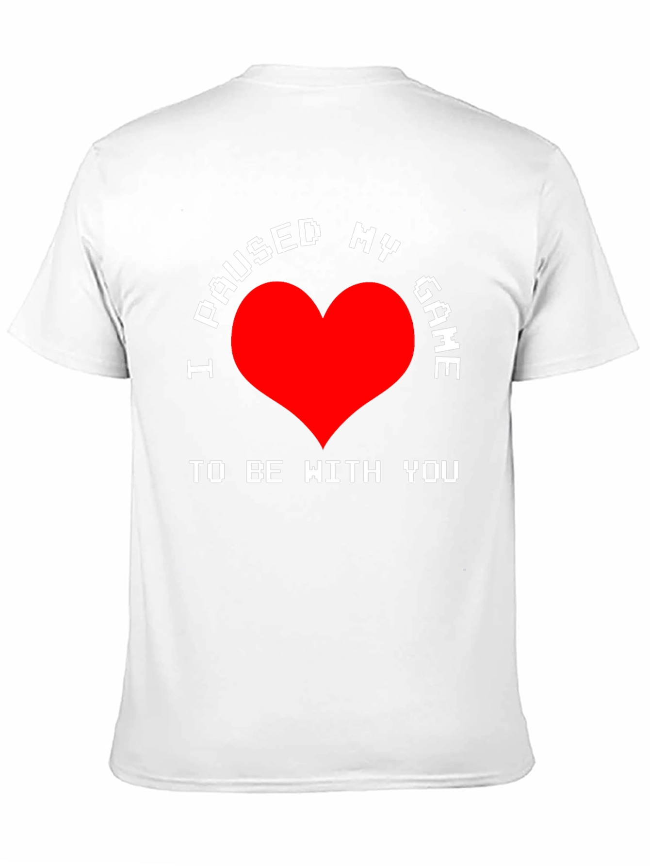 Black I Paused My Game T-Shirt - Gamer Love Tee view 11