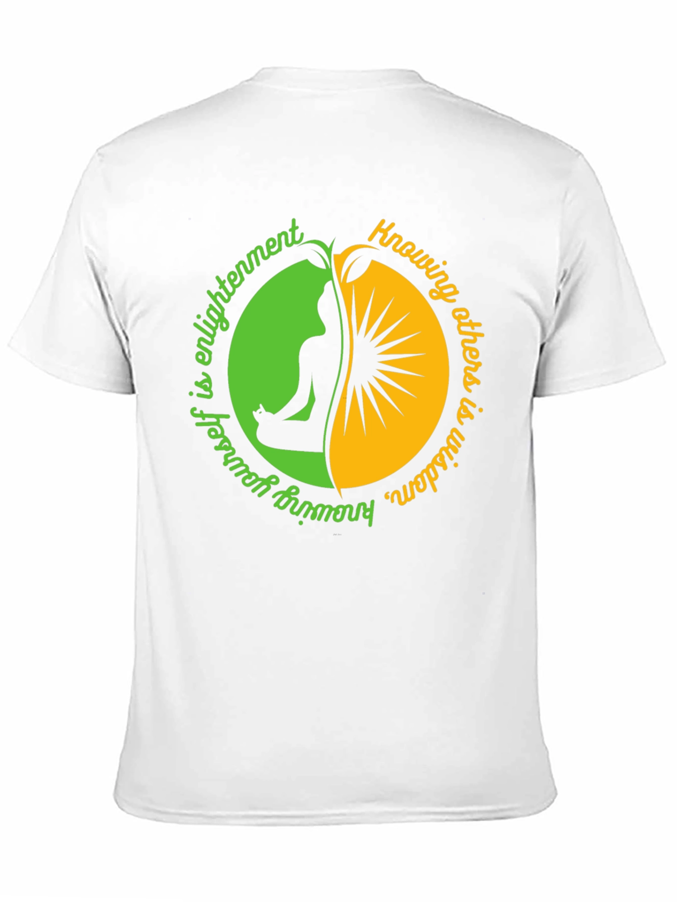 Black Enlightenment Wisdom Graphic Tee view 11