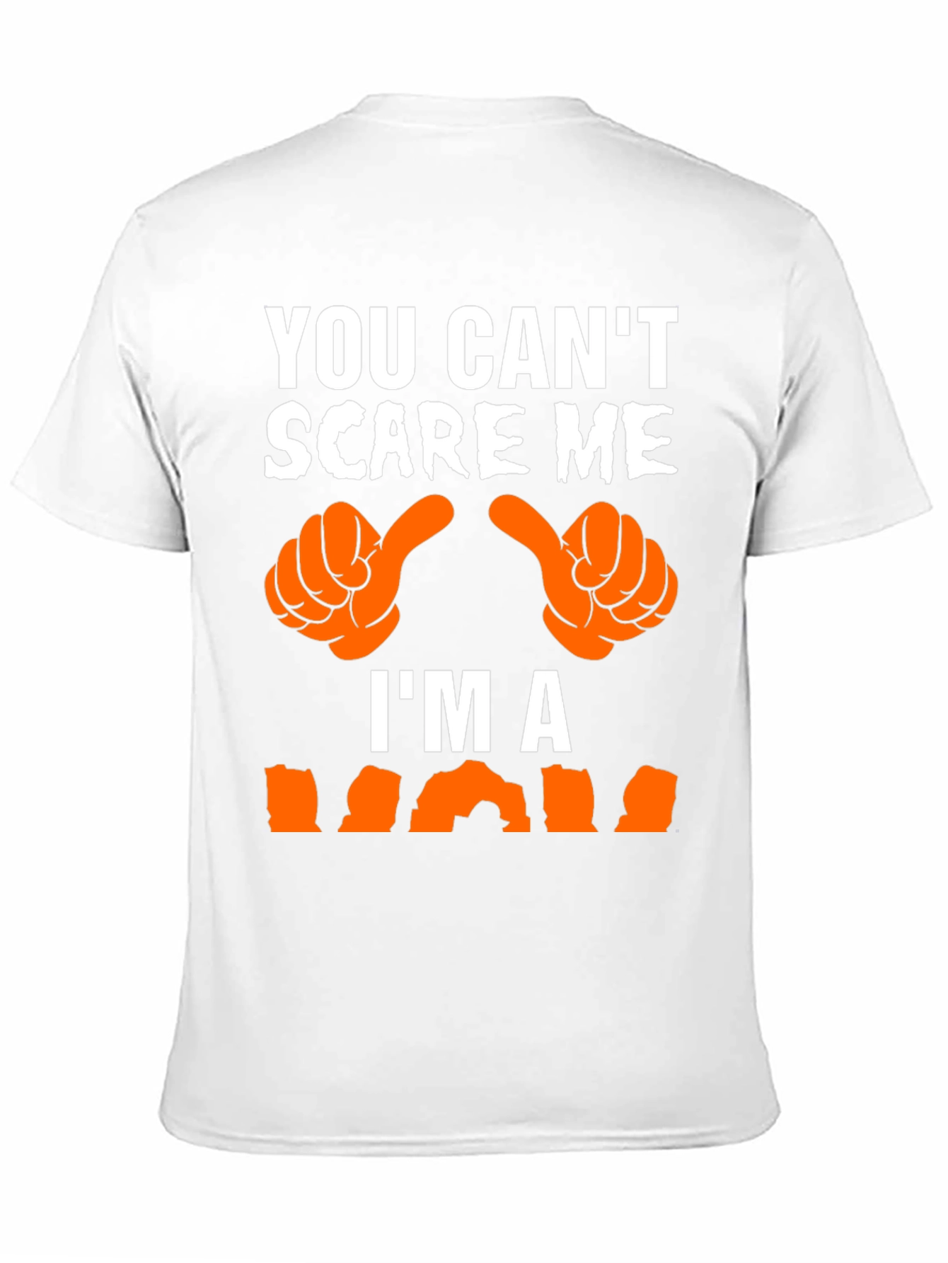 Black Funny Halloween T-Shirt - You Can't Scare Me, I'm A... view 11