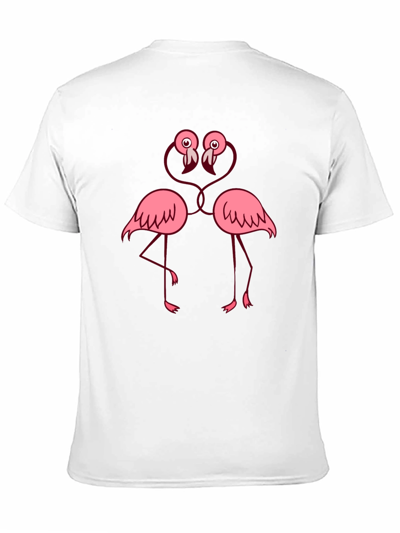 Black Fun Flamingo Lovers T-Shirt - Black view 11