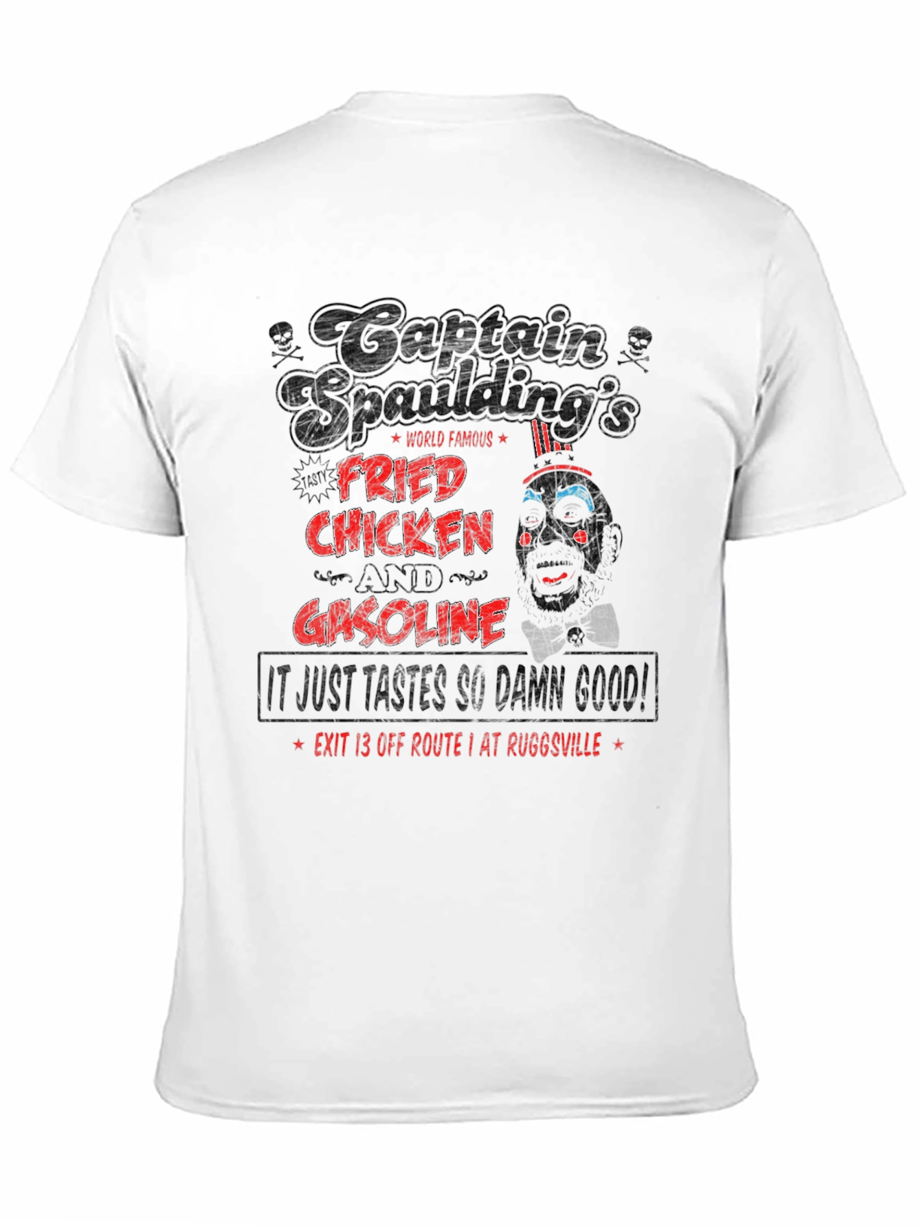 Black Captain Spaulding's T-Shirt view 11