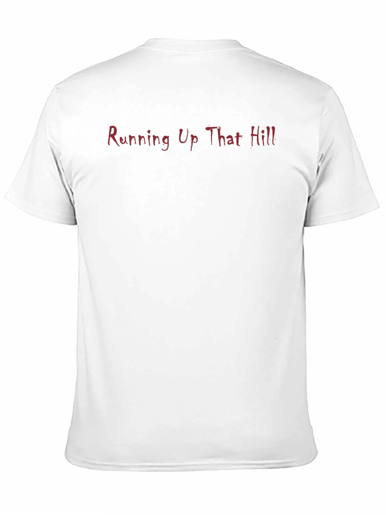 Black Running Up That Hill Graphic Tee - Black view 11