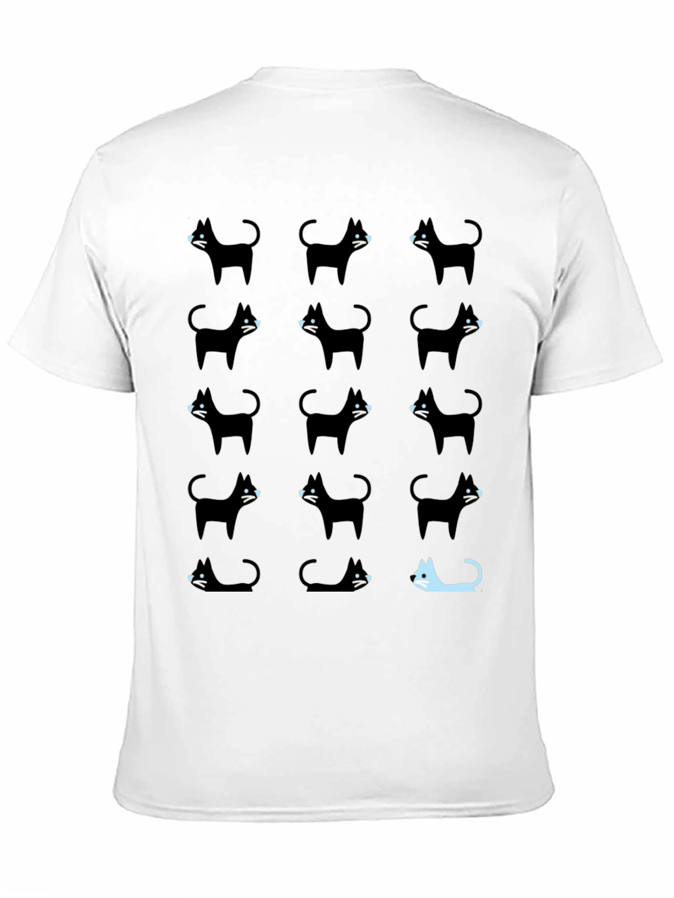 Black Black Cat T-Shirt - Be Unique! view 11